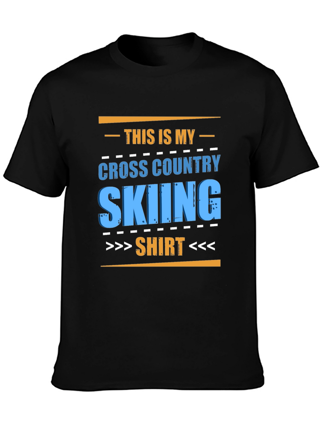 Cross Country Skiing Shirt - Fun Graphic Tee