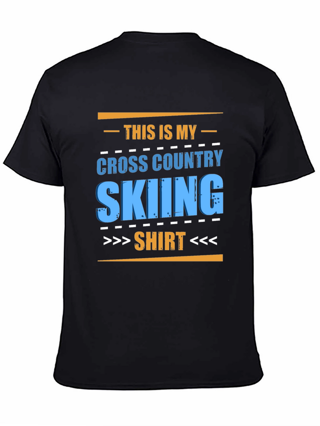 Cross Country Skiing Shirt - Fun Graphic Tee