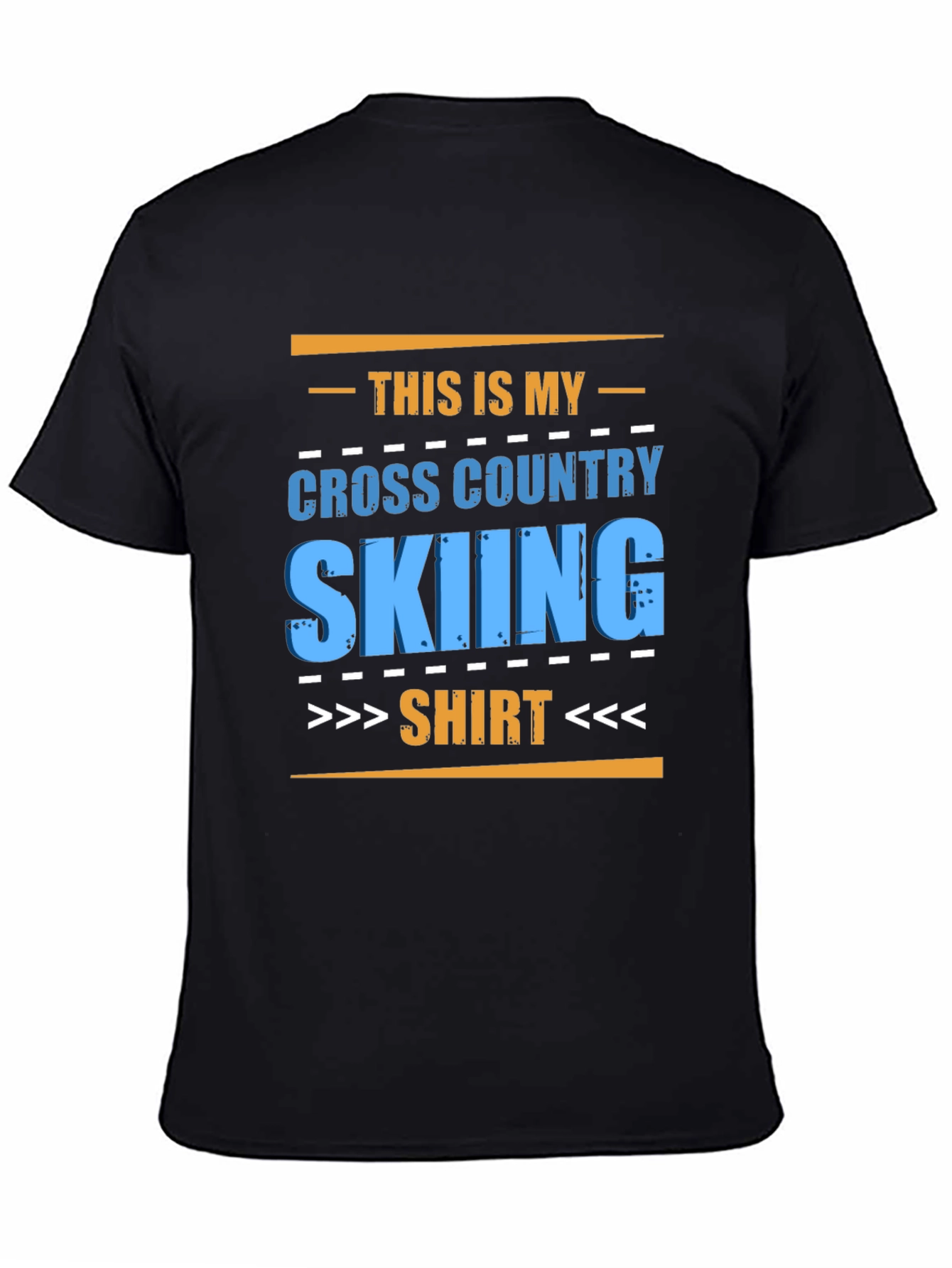 Cross Country Skiing Shirt - Fun Graphic Tee