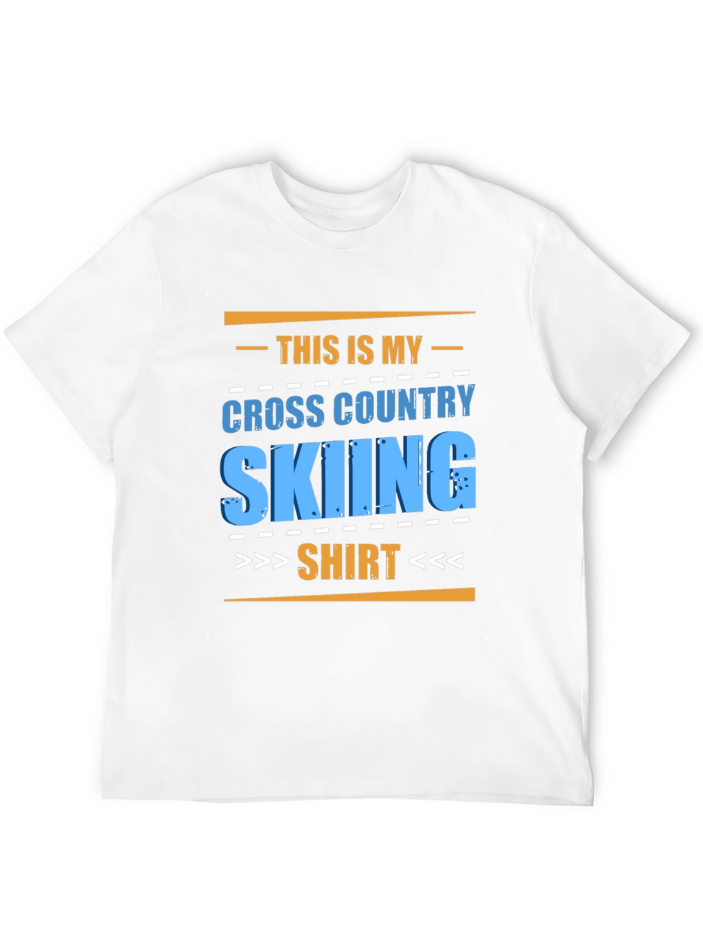 Cross Country Skiing Shirt - Fun Graphic Tee