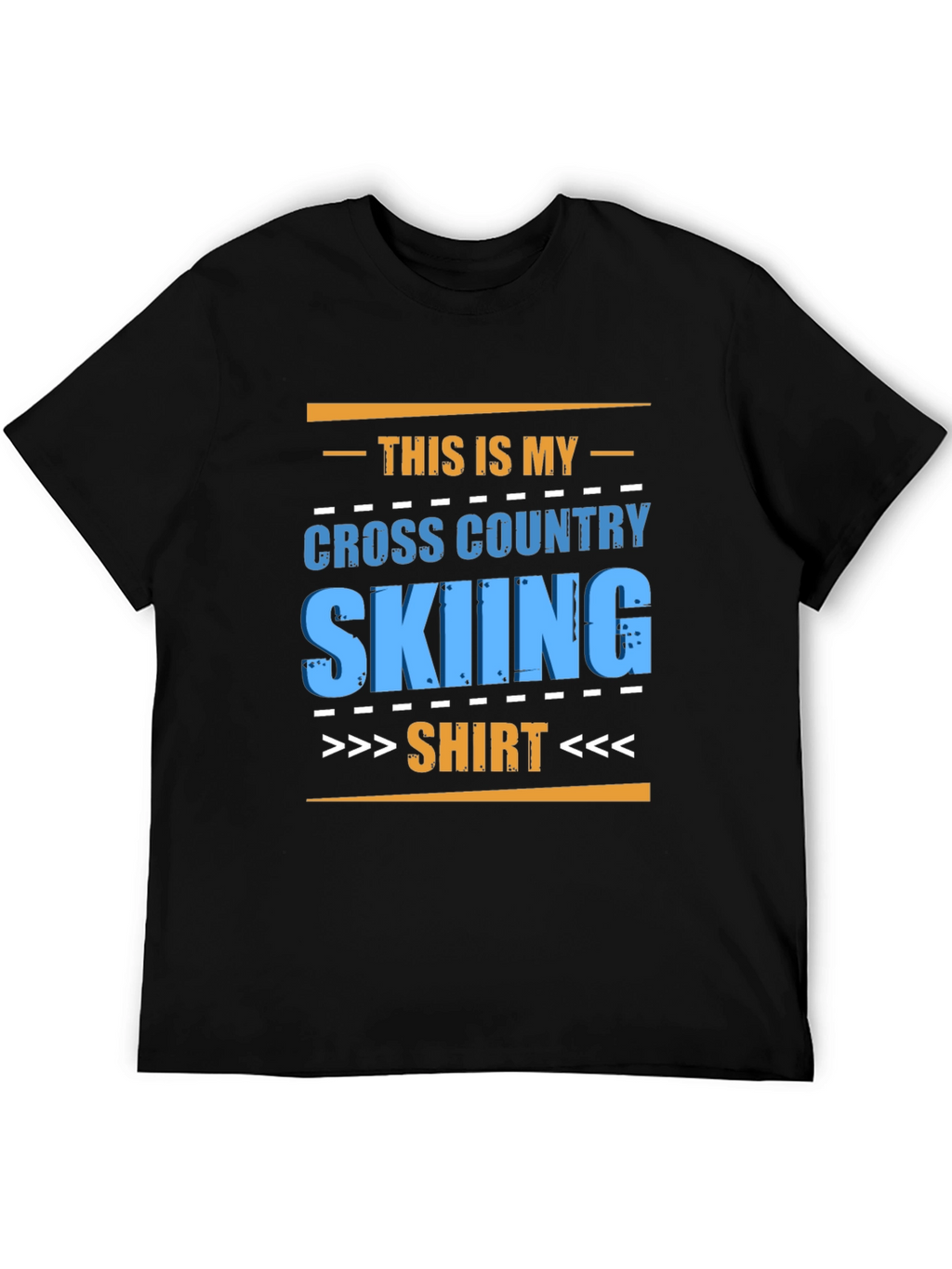 Cross Country Skiing Shirt - Fun Graphic Tee