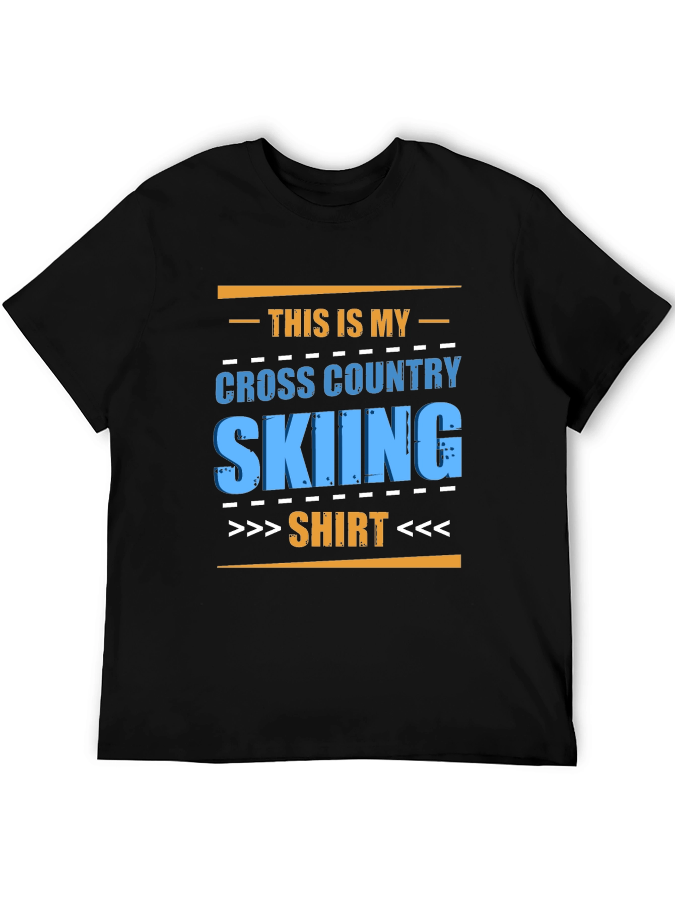 Cross Country Skiing Shirt - Fun Graphic Tee
