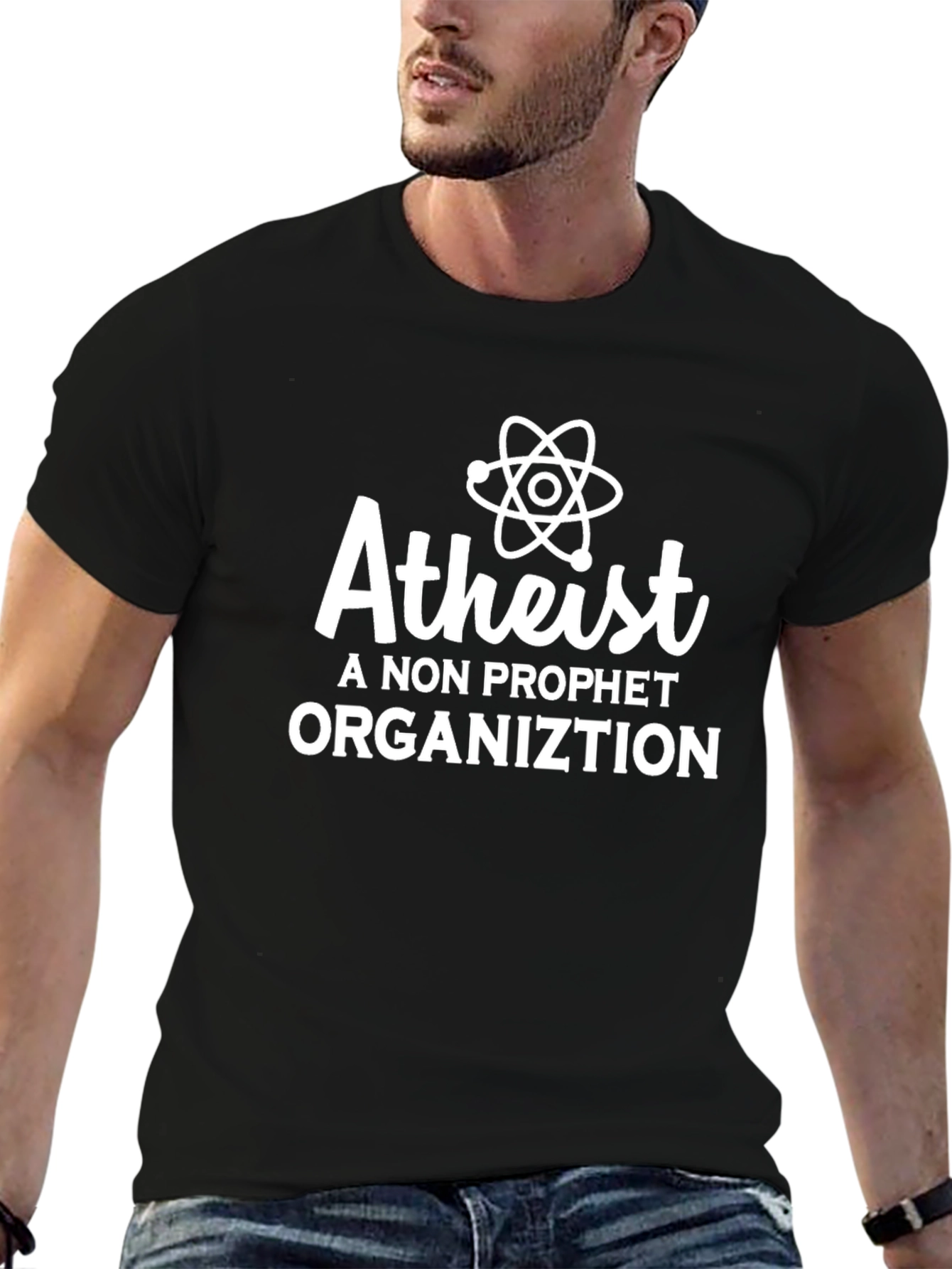 Atheist Non Prophet Organization Graphic T-Shirt