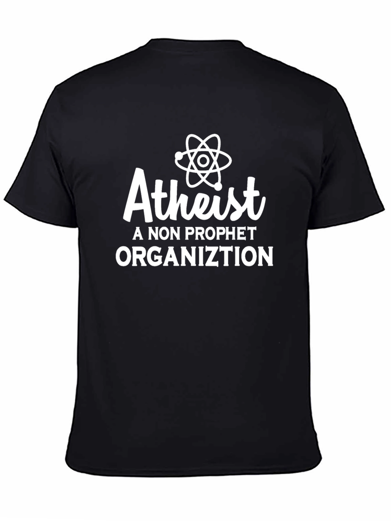 Atheist Non Prophet Organization Graphic T-Shirt