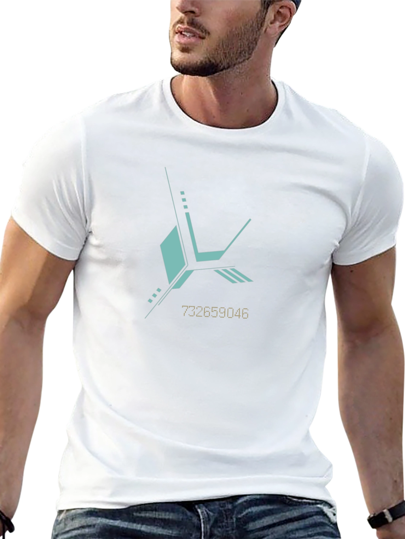 Abstract Graphic T-Shirt - Modern Design