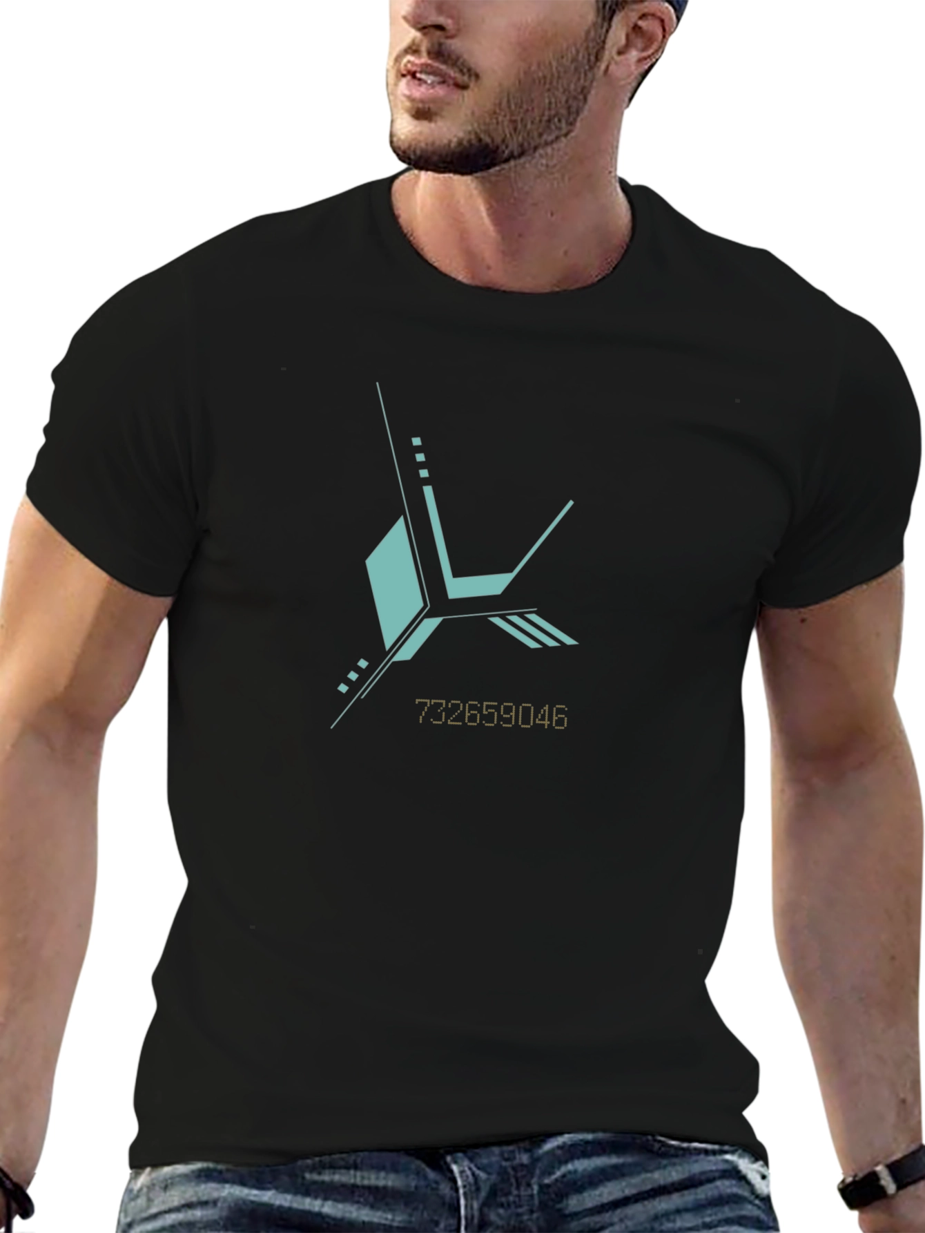 Abstract Graphic T-Shirt - Modern Design
