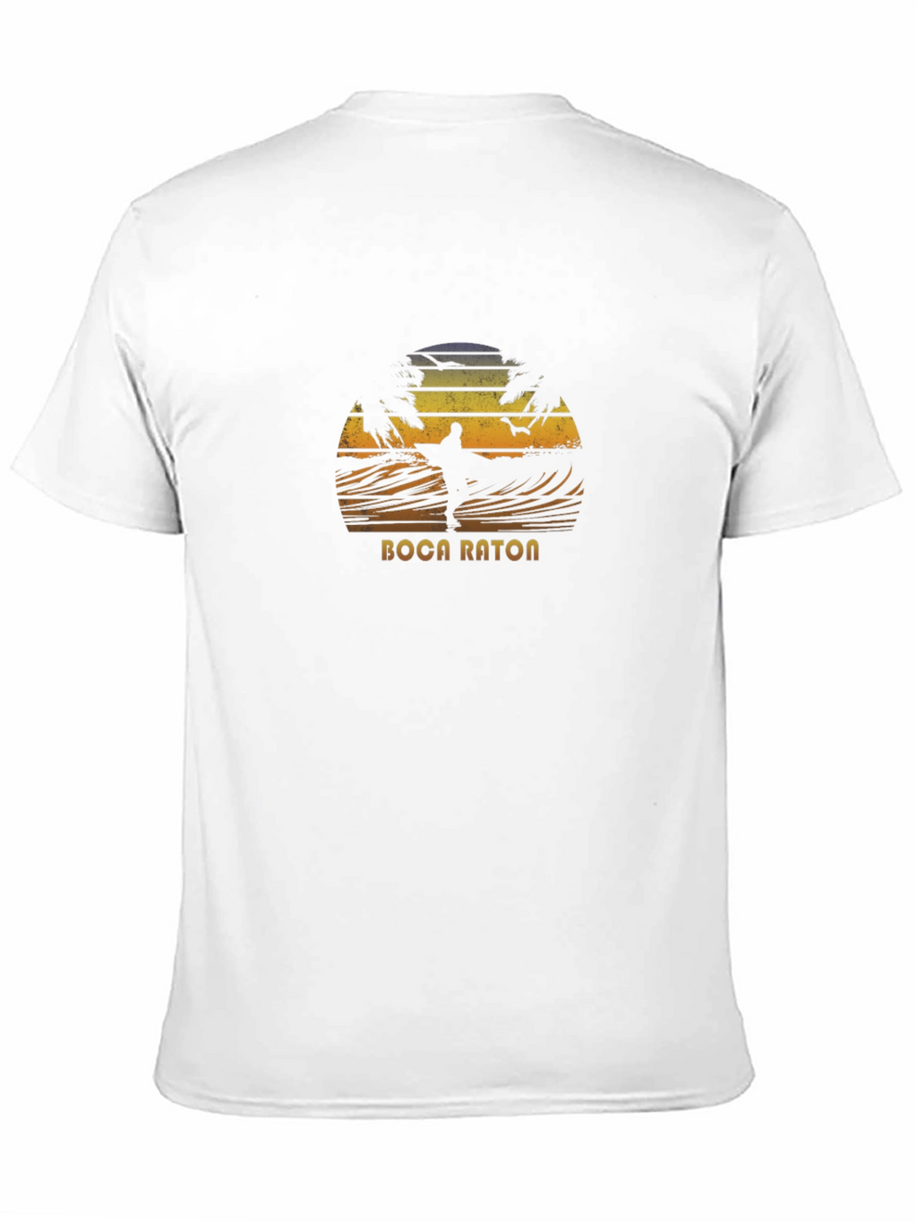 Boca Raton Surfing Graphic T-Shirt