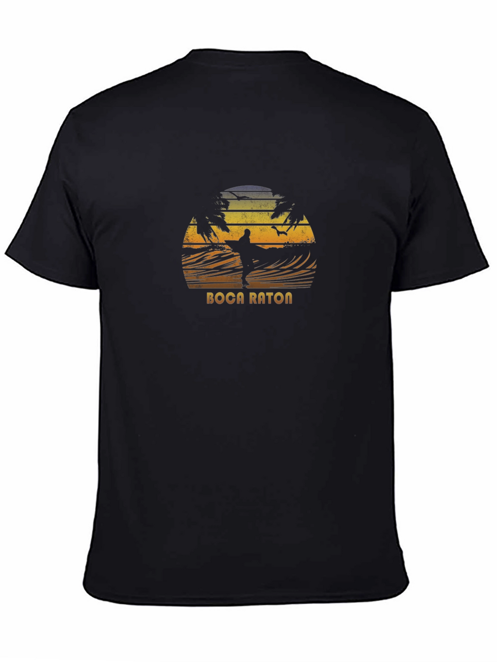 Boca Raton Surfing Graphic T-Shirt