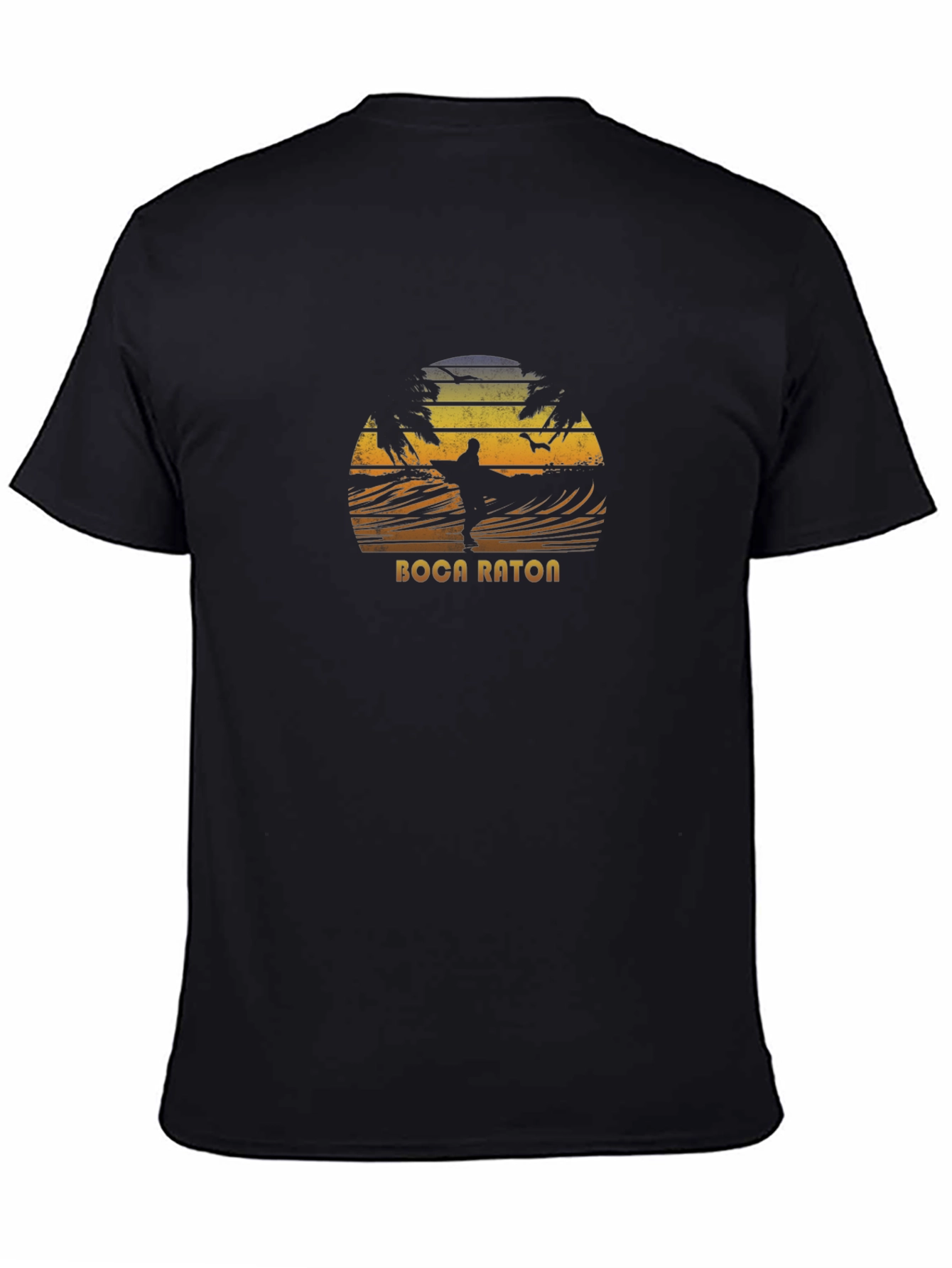 Boca Raton Surfing Graphic T-Shirt