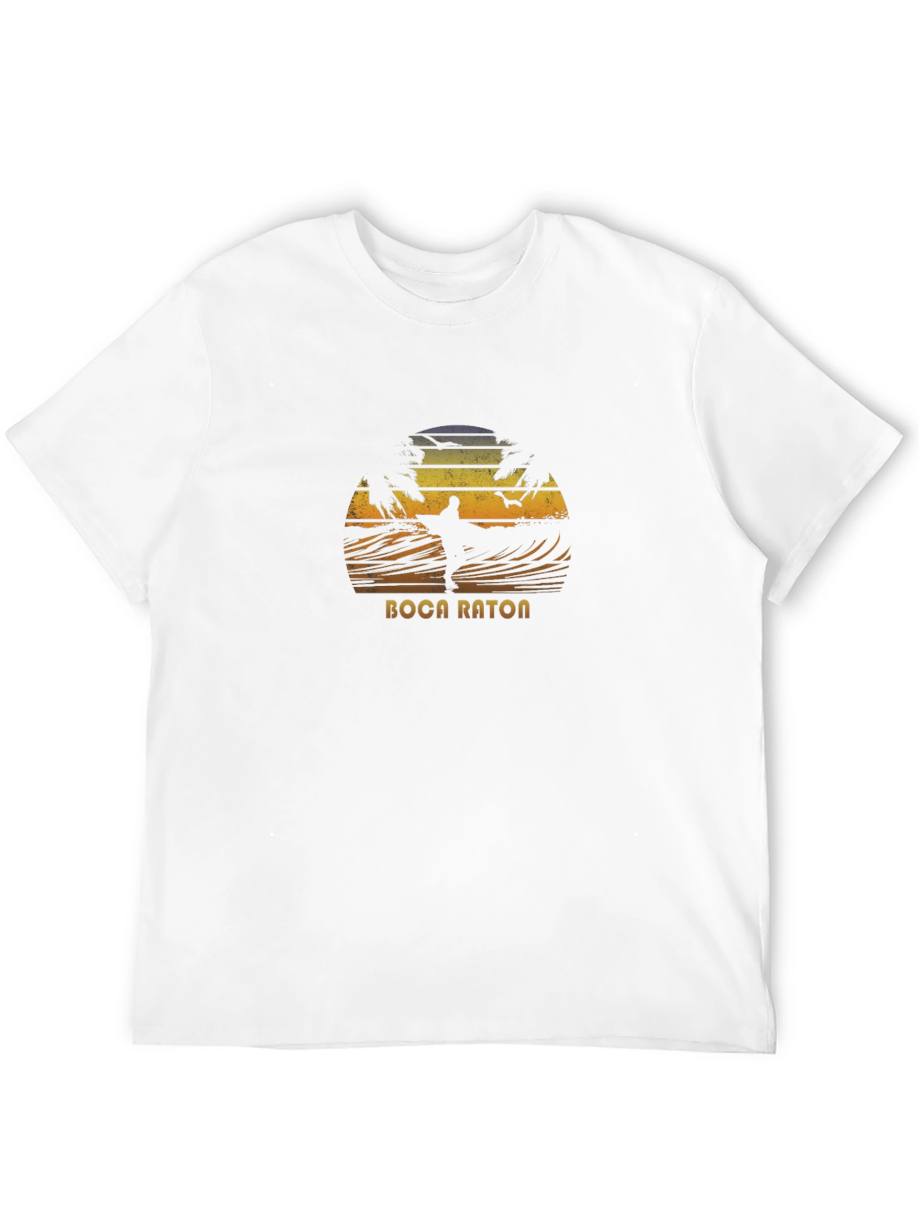 Boca Raton Surfing Graphic T-Shirt