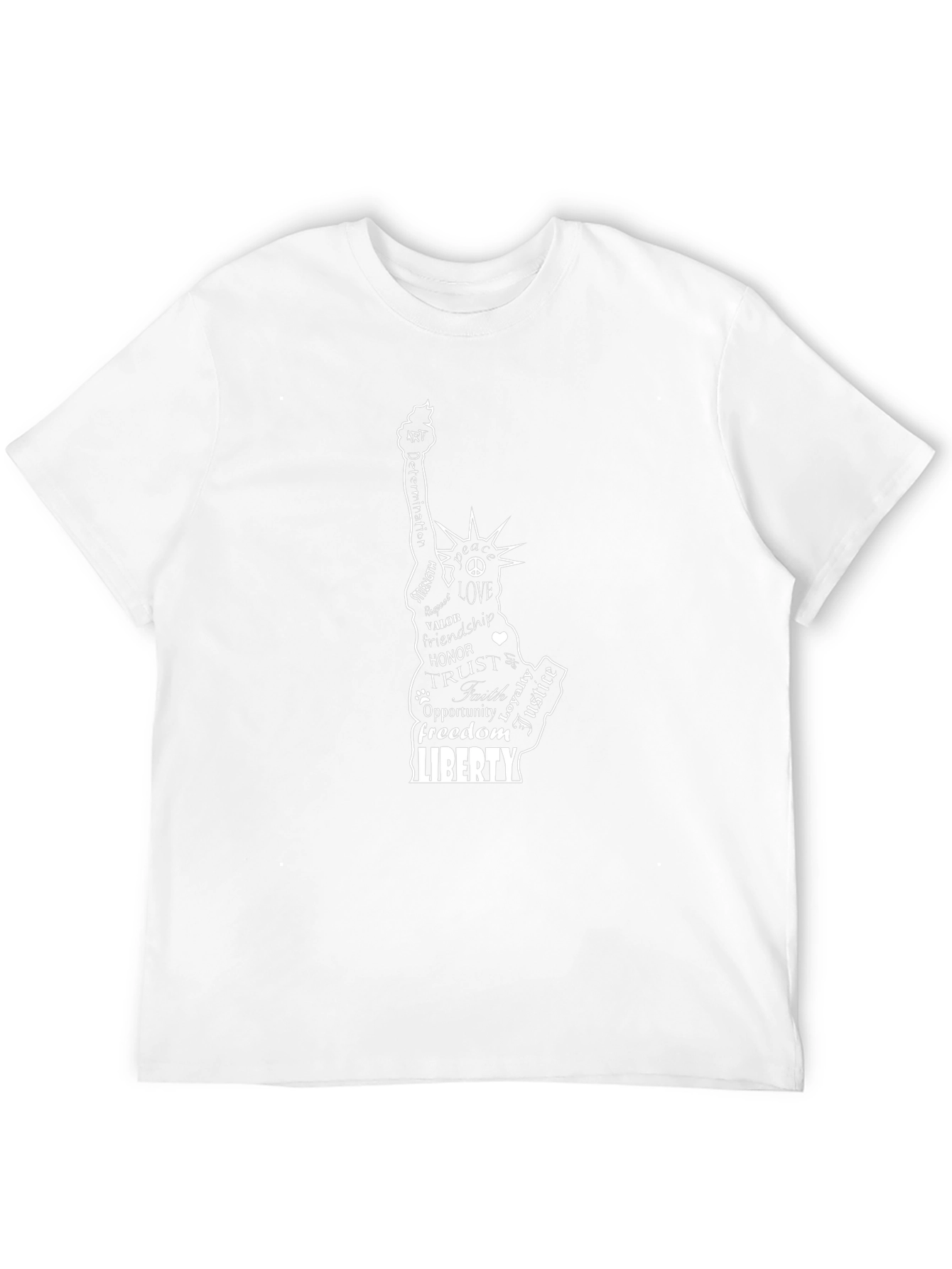 Liberty Word Art Graphic T-Shirt
