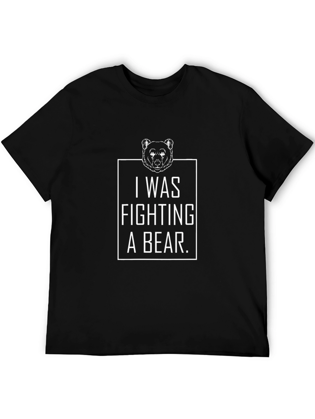 I Was Fighting a Bear Graphic Tee