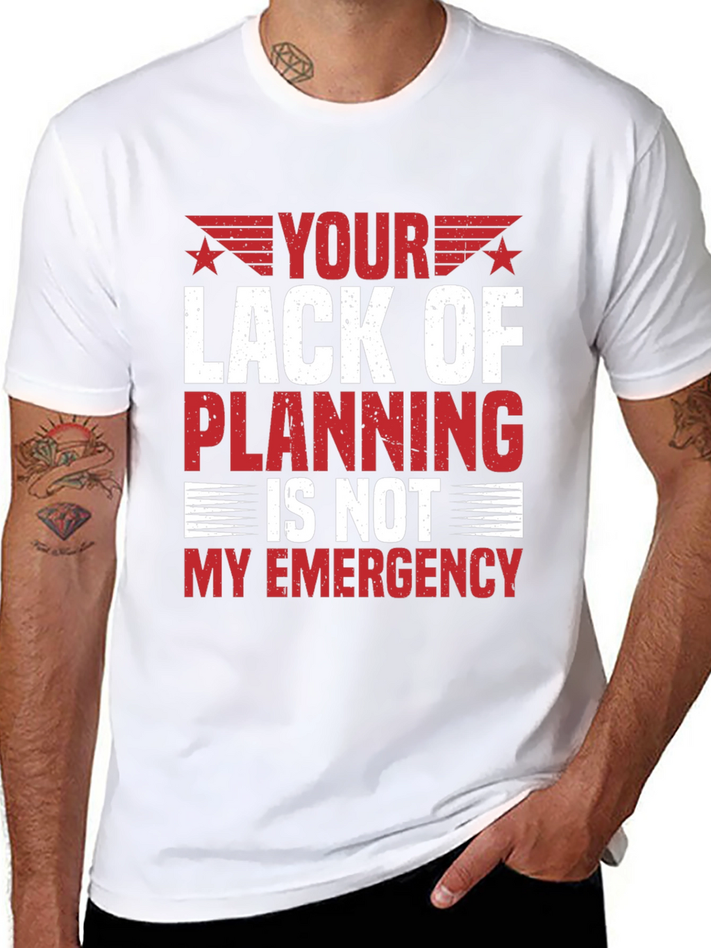 Your Lack of Planning T-Shirt - Funny Sarcastic Tee