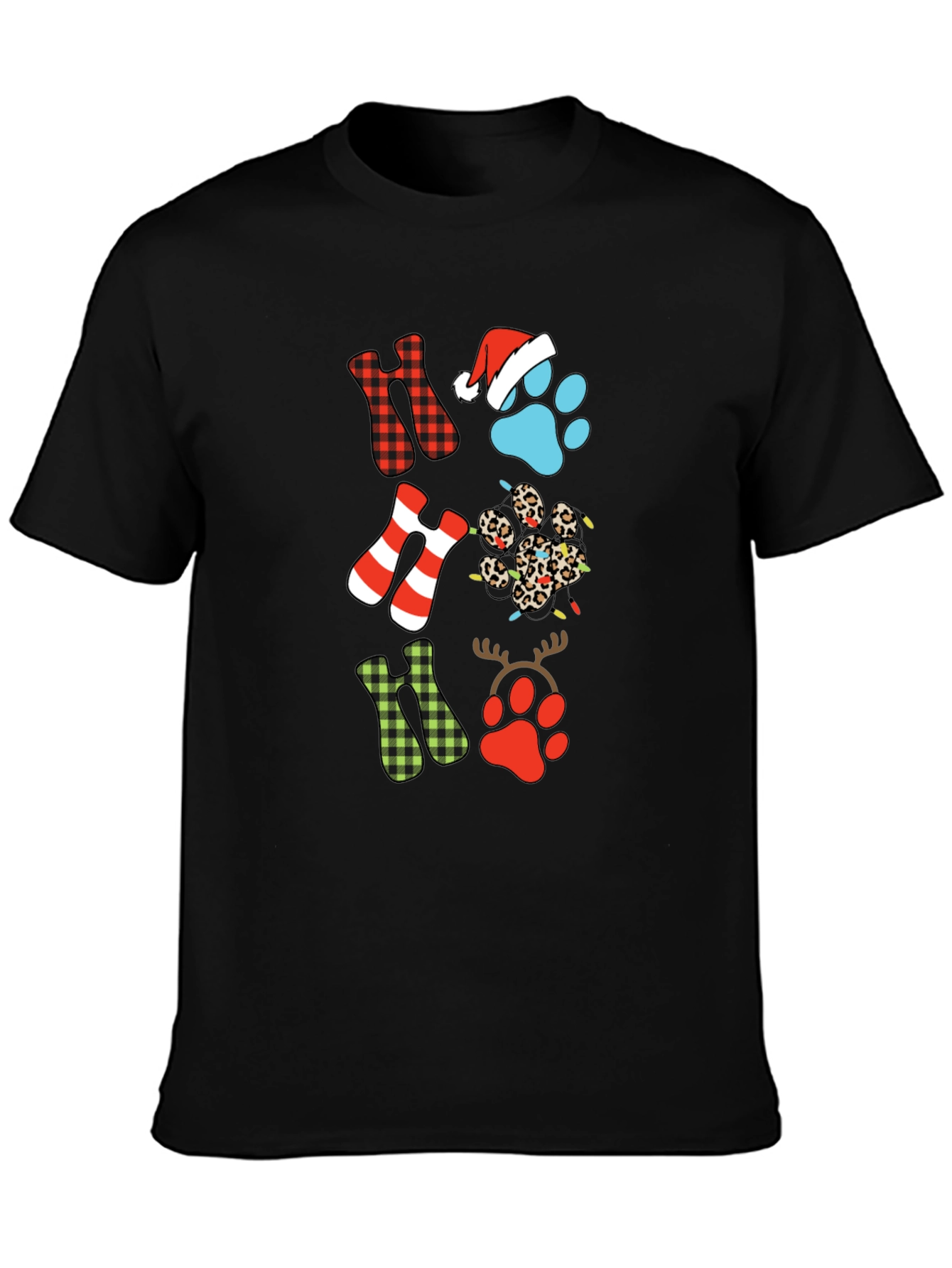 Festive Ho Ho Ho Christmas T-Shirt