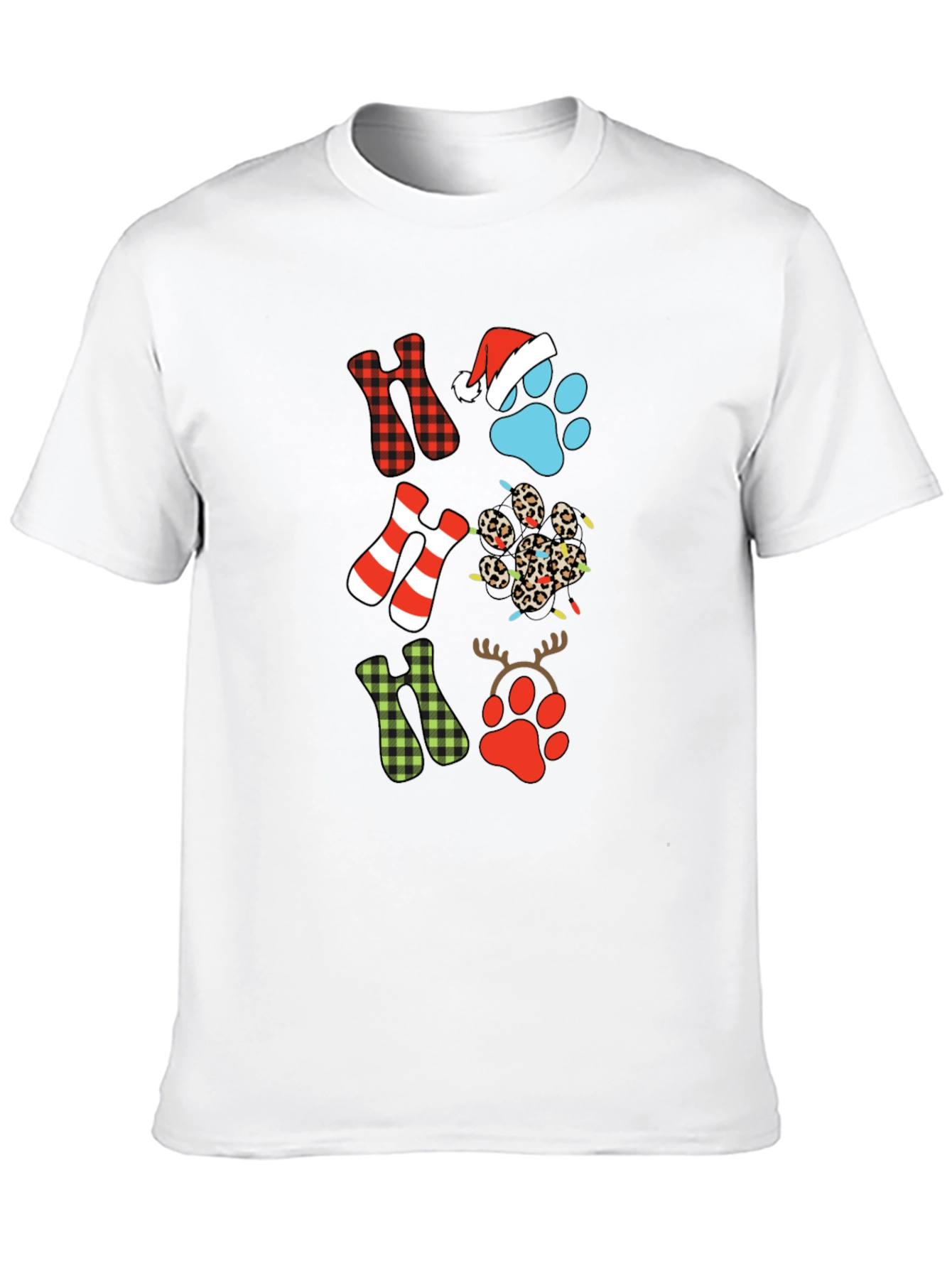Festive Ho Ho Ho Christmas T-Shirt