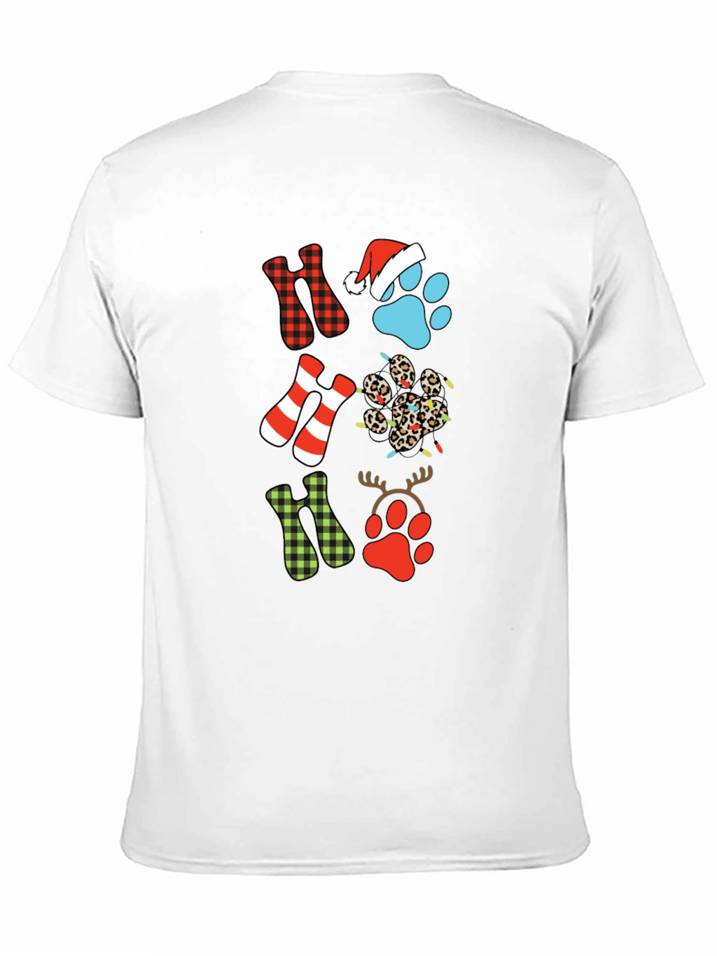 Festive Ho Ho Ho Christmas T-Shirt