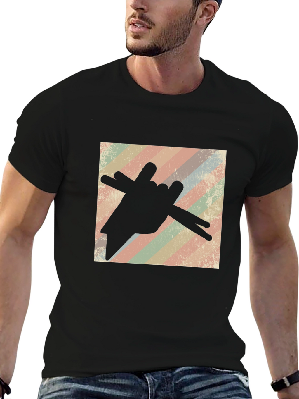 Drummer Hand Drumsticks T-Shirt - Music Lover Tee