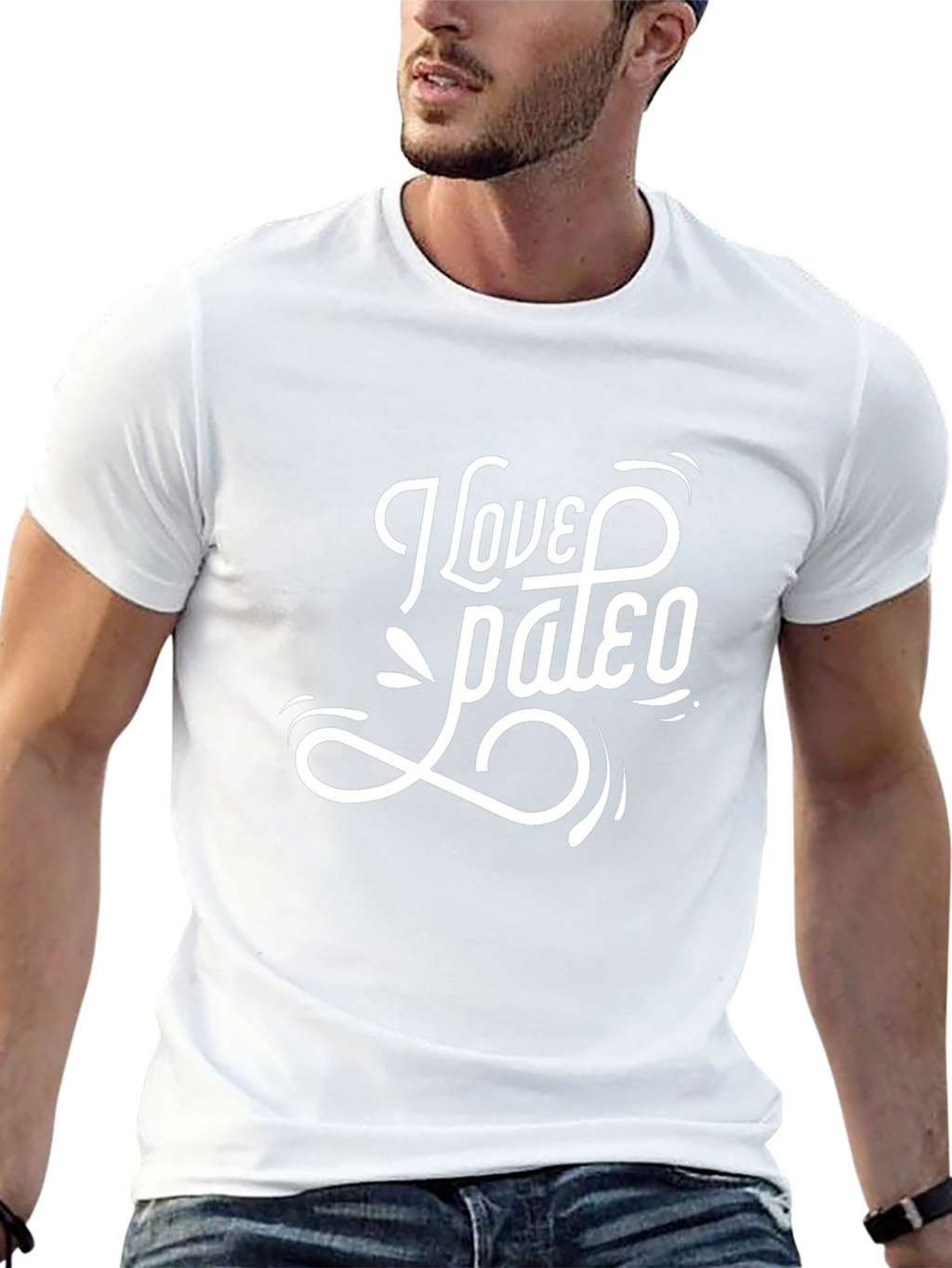I Love Paleo Graphic T-Shirt