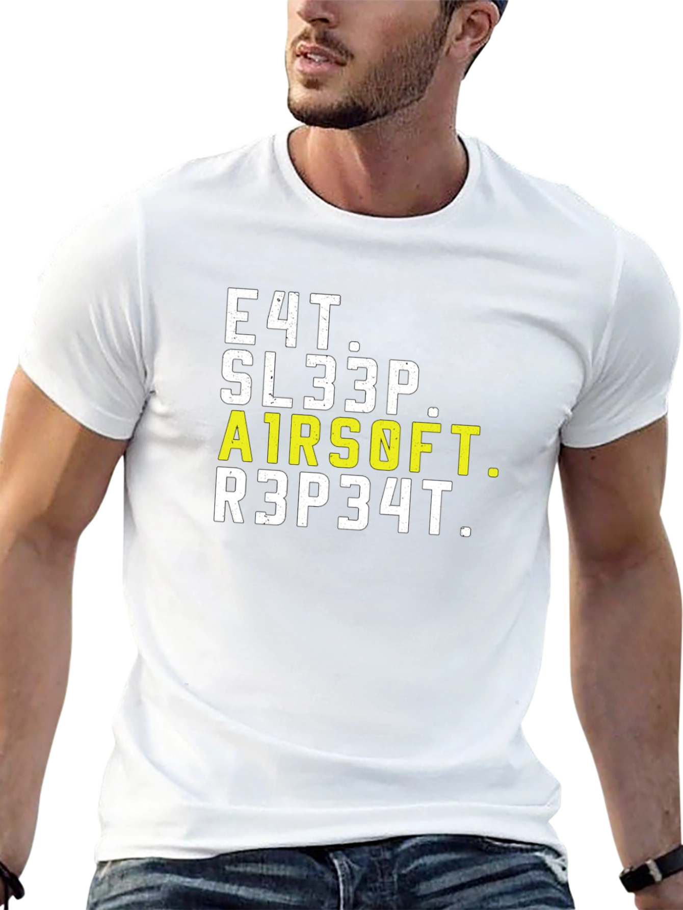 Eat Sleep Airsoft Repeat T-Shirt