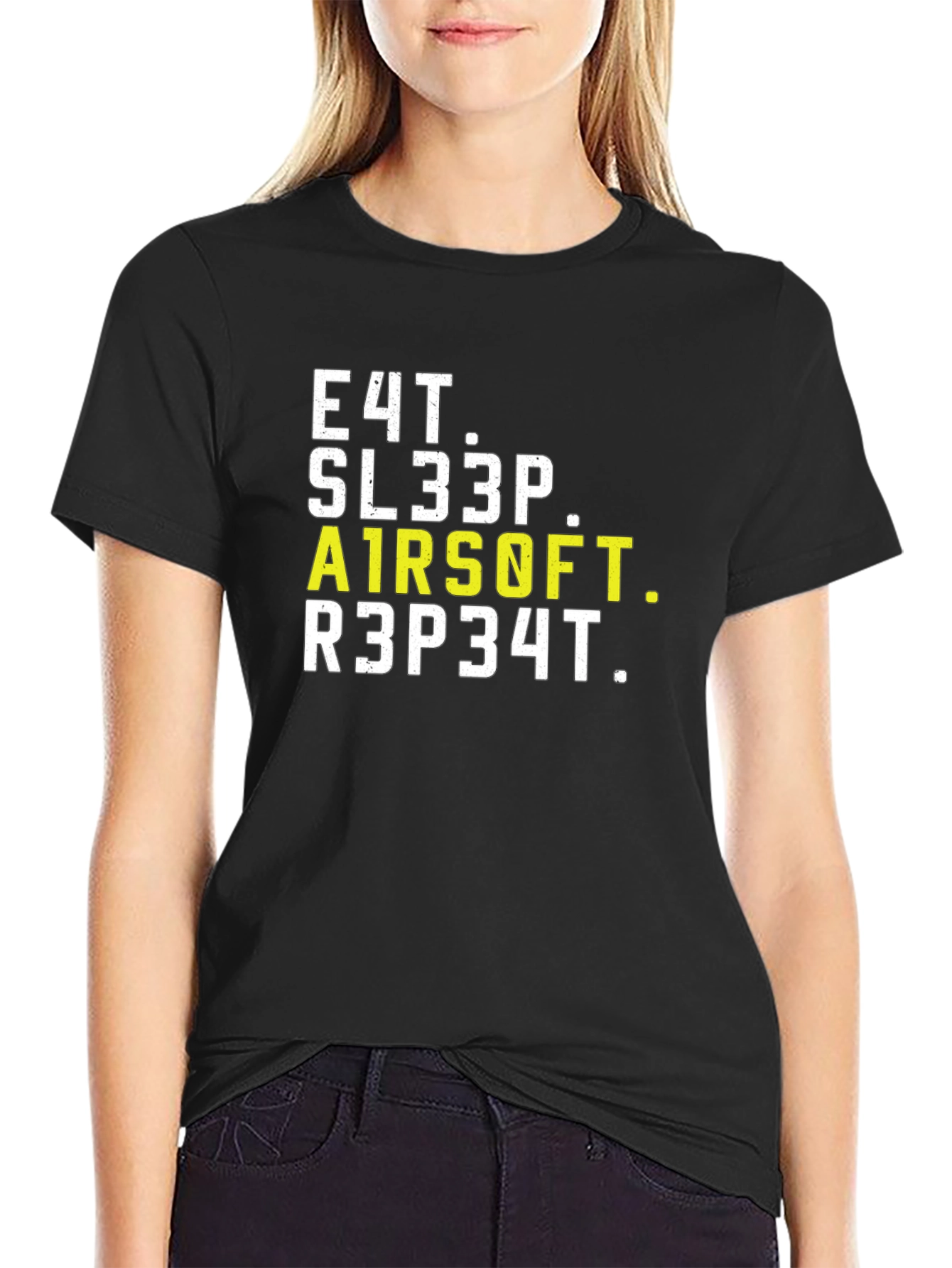 Eat Sleep Airsoft Repeat T-Shirt