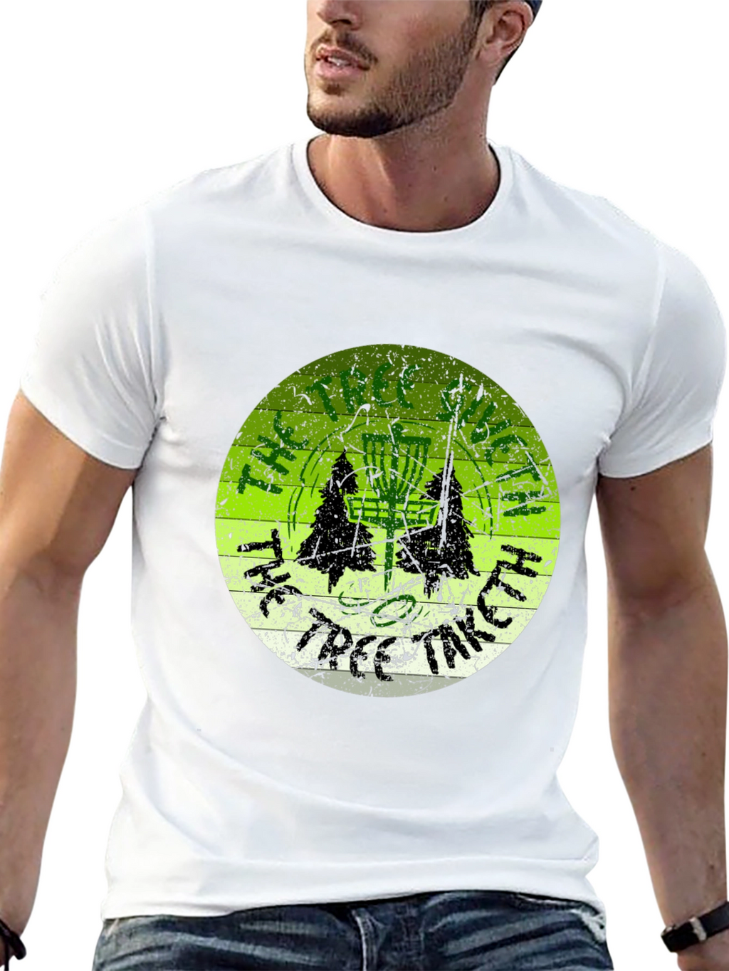 Tree Giveth Tree Taketh Away Graphic Tee