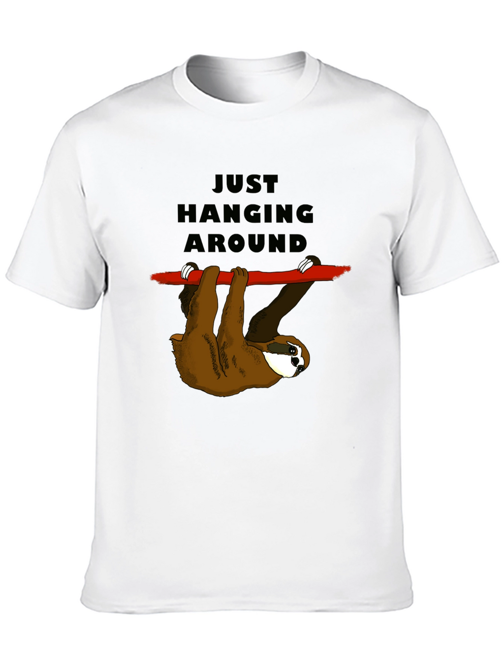 Just Hanging Around Sloth T-Shirt
