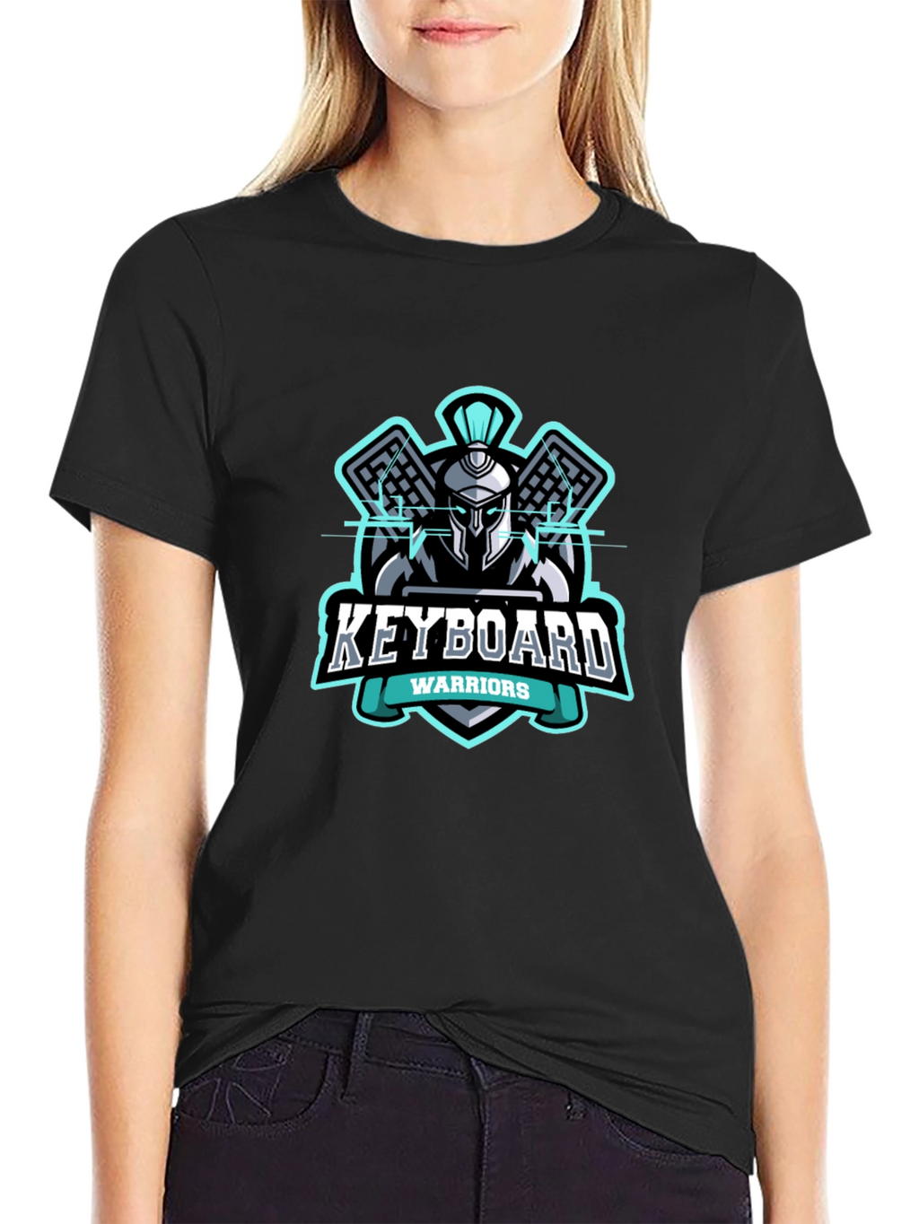 Keyboard Warriors Black T-Shirt