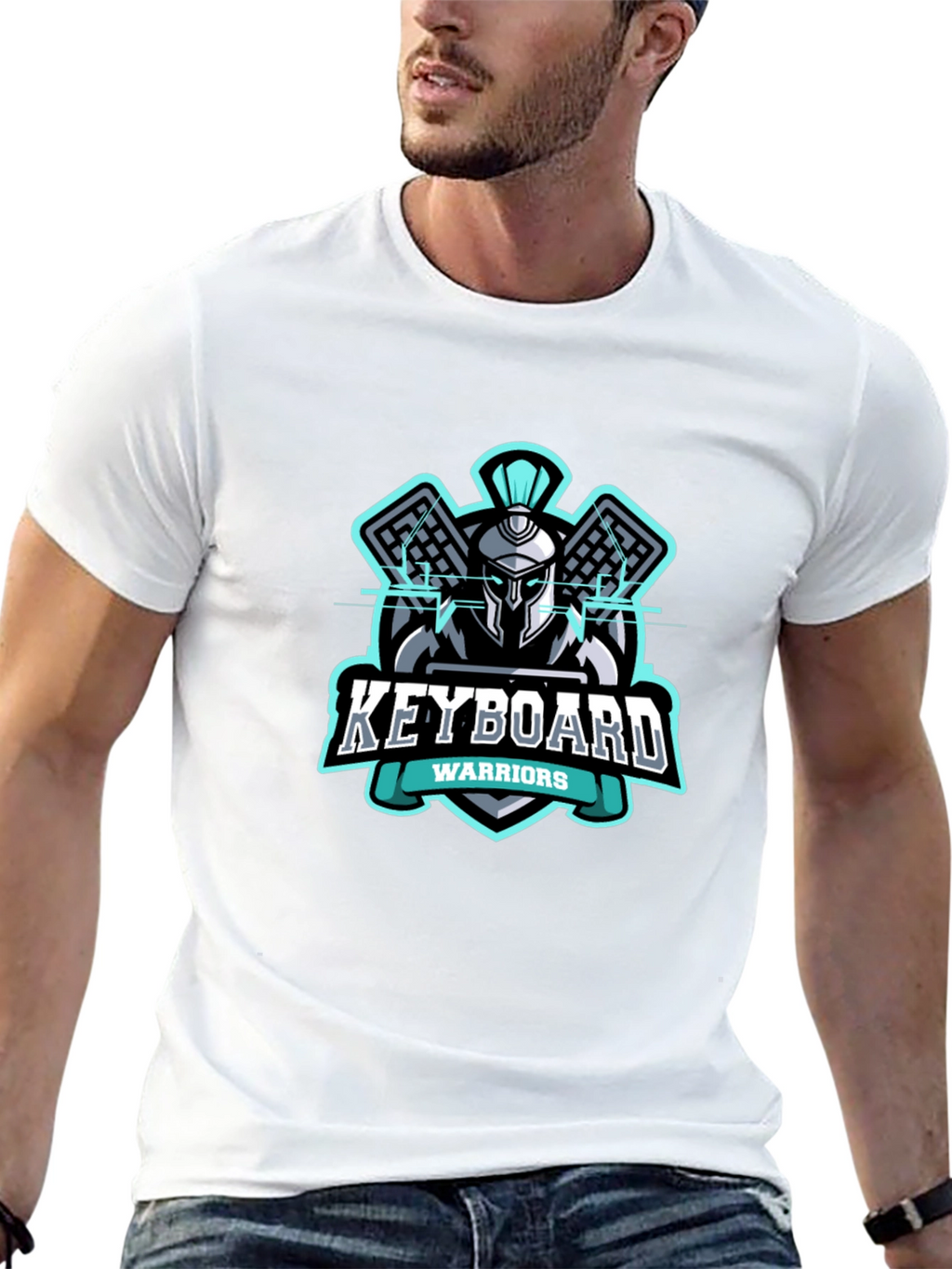 Keyboard Warriors Black T-Shirt