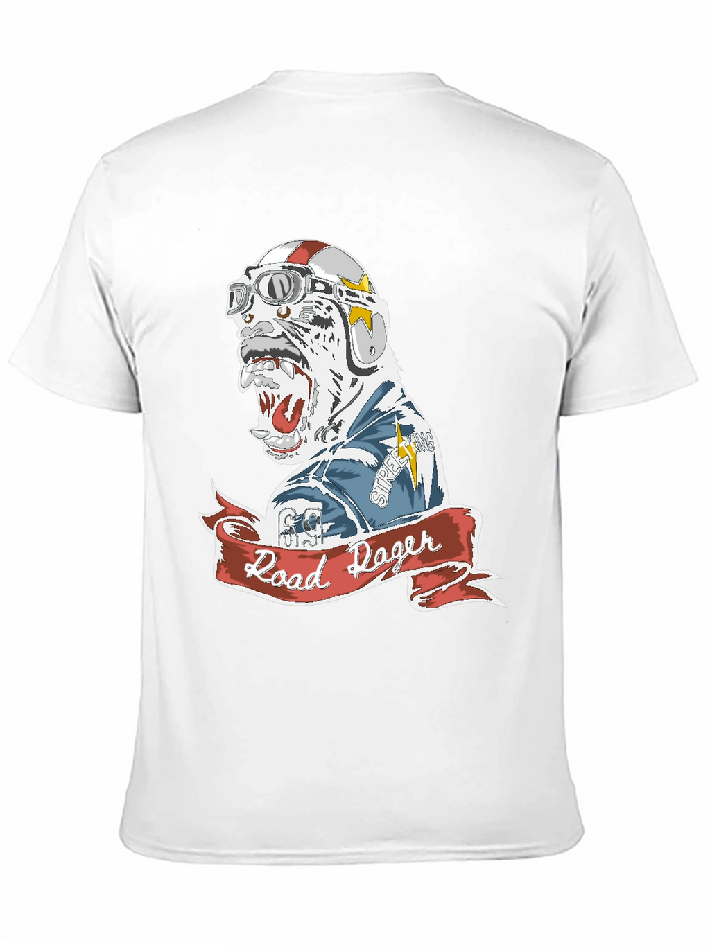 Road Rager Graphic Tee - Mens Black T-Shirt