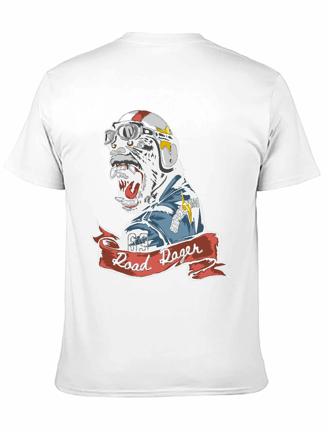 Road Rager Graphic Tee - Mens Black T-Shirt