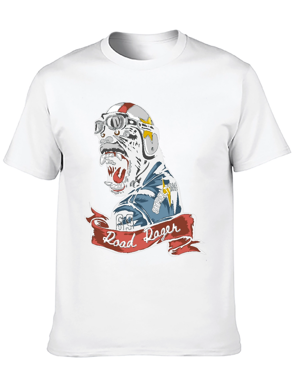 Road Rager Graphic Tee - Mens Black T-Shirt