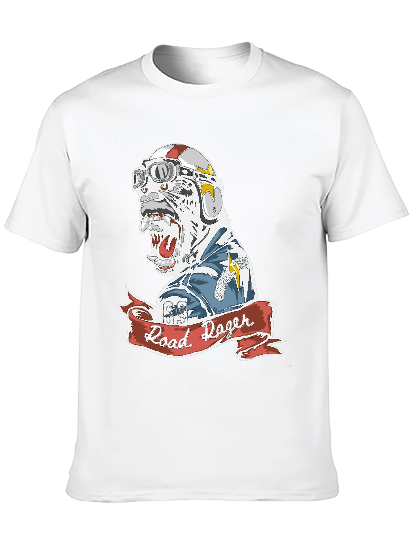 Road Rager Graphic Tee - Mens Black T-Shirt