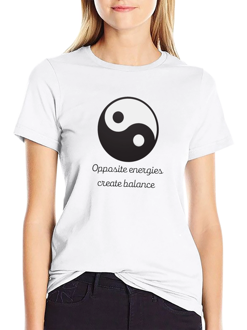 Yin Yang Balance T-Shirt - Opposite Energies