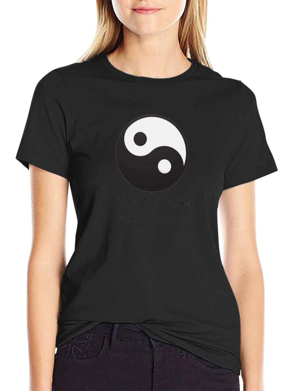 Yin Yang Balance T-Shirt - Opposite Energies