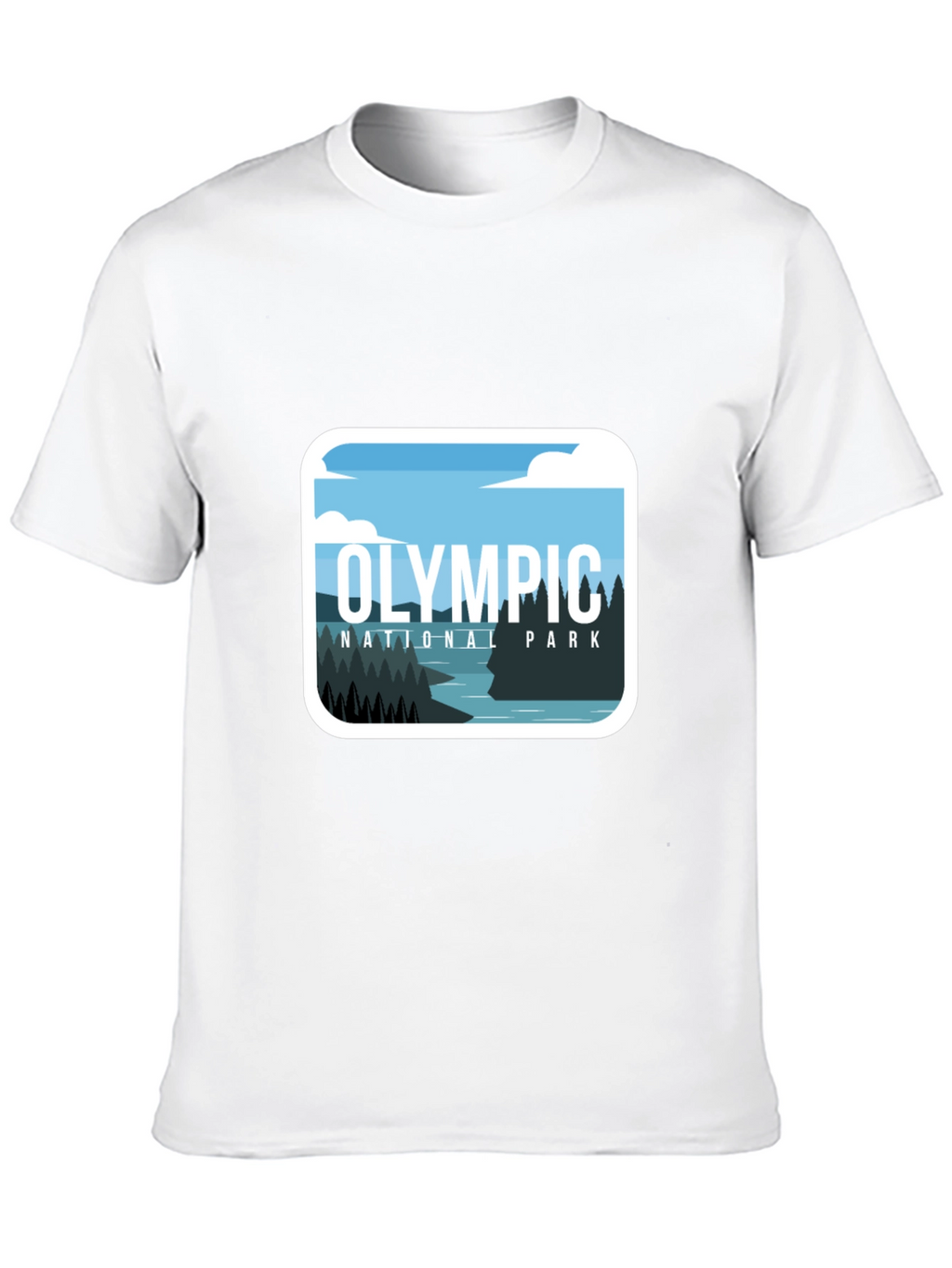 Olympic National Park Graphic Tee - Black