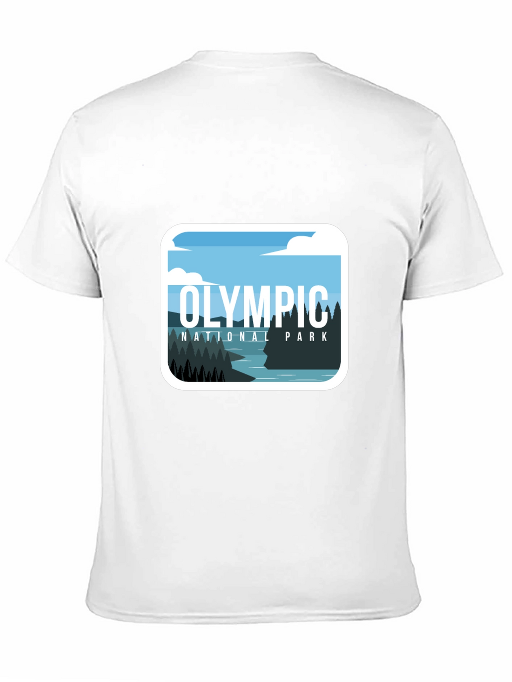 Olympic National Park Graphic Tee - Black
