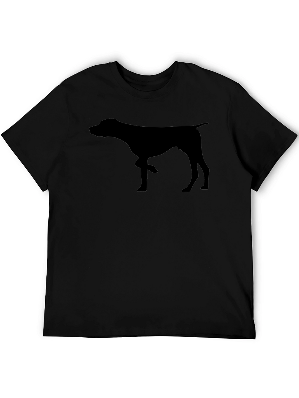 Pointer Dog Silhouette Graphic T-Shirt