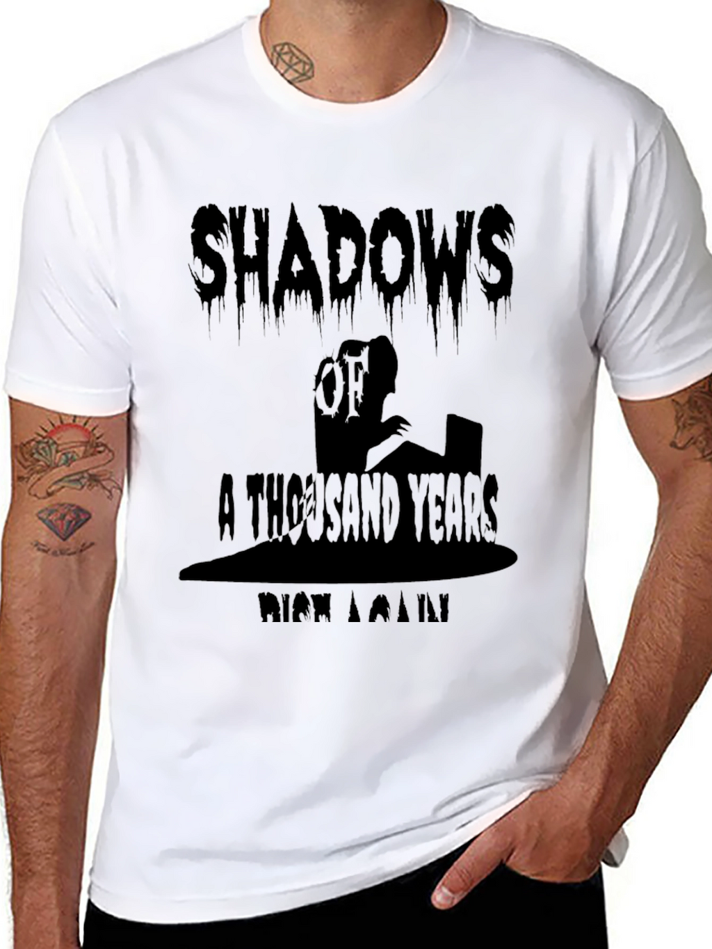 Shadows A Thousand Years Mens T-Shirt