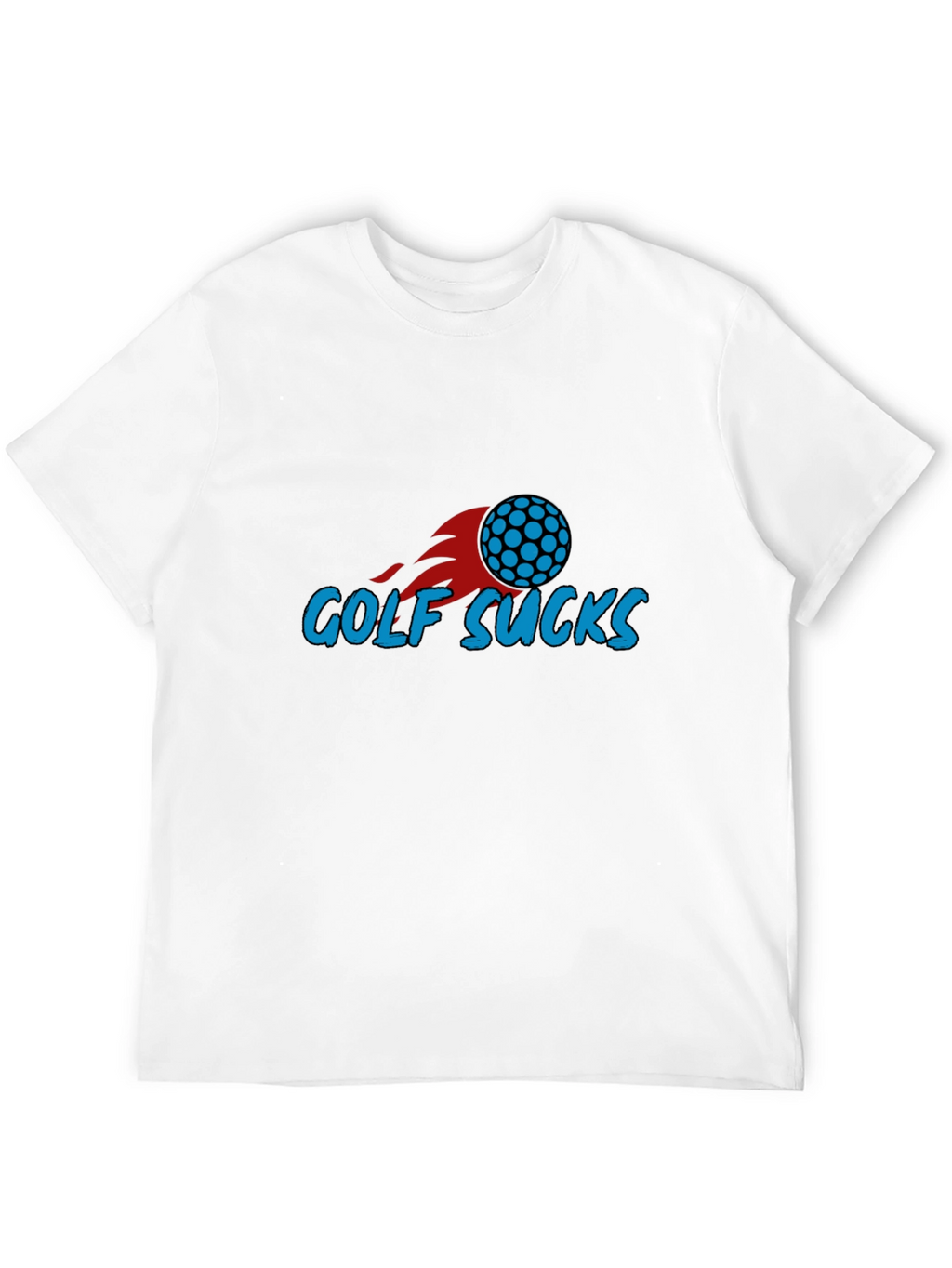 Golf Sucks T-Shirt - Novelty Golfing Tee