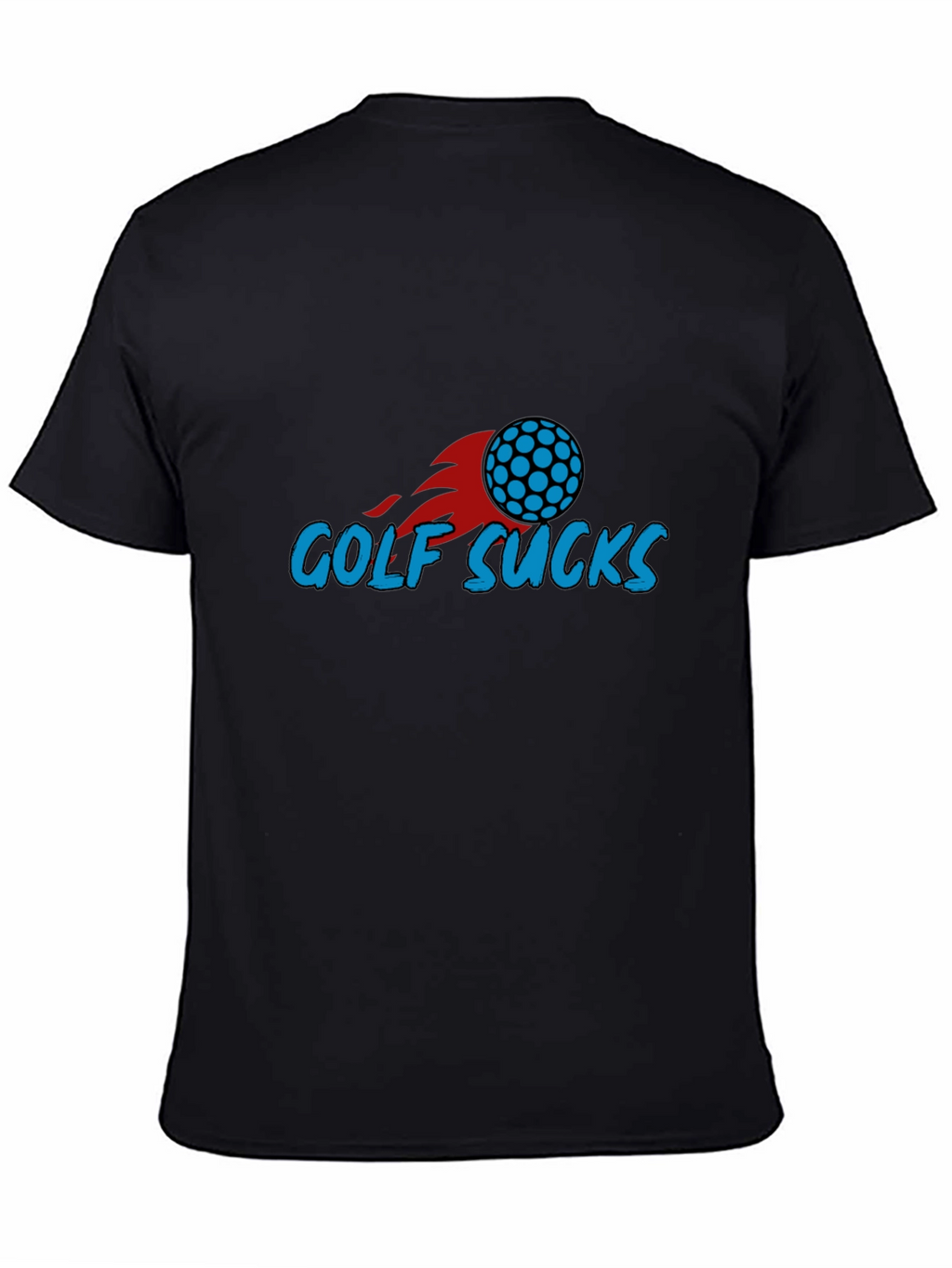 Golf Sucks T-Shirt - Novelty Golfing Tee