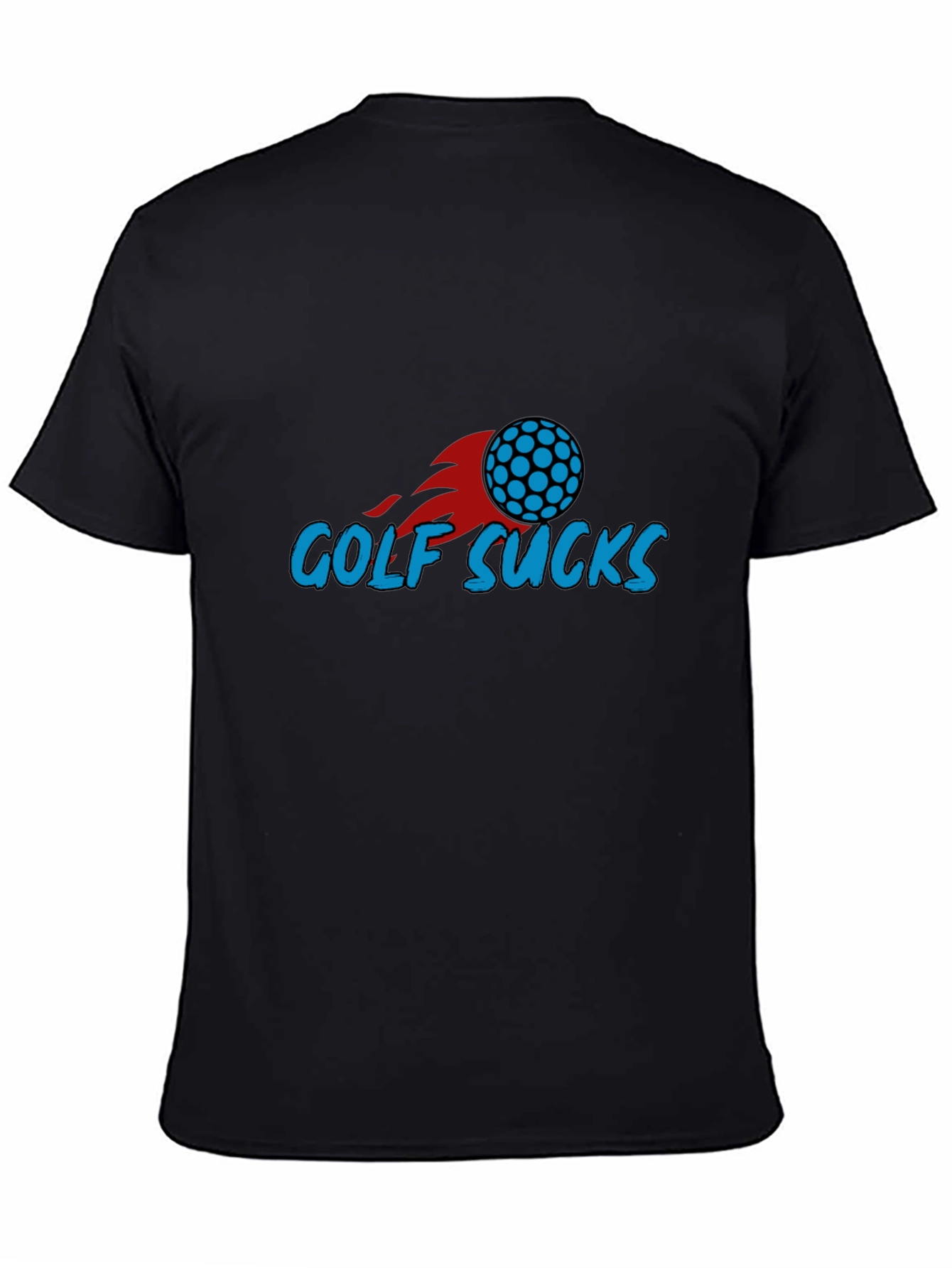 Golf Sucks T-Shirt - Novelty Golfing Tee