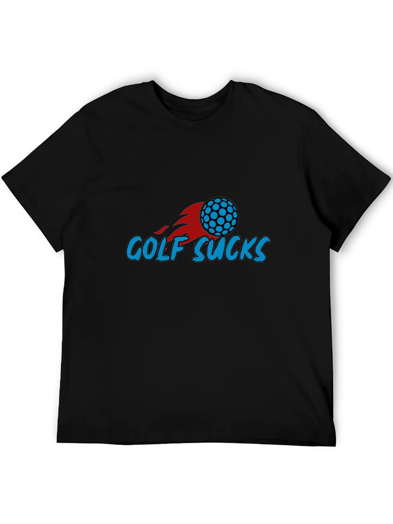 Golf Sucks T-Shirt - Novelty Golfing Tee