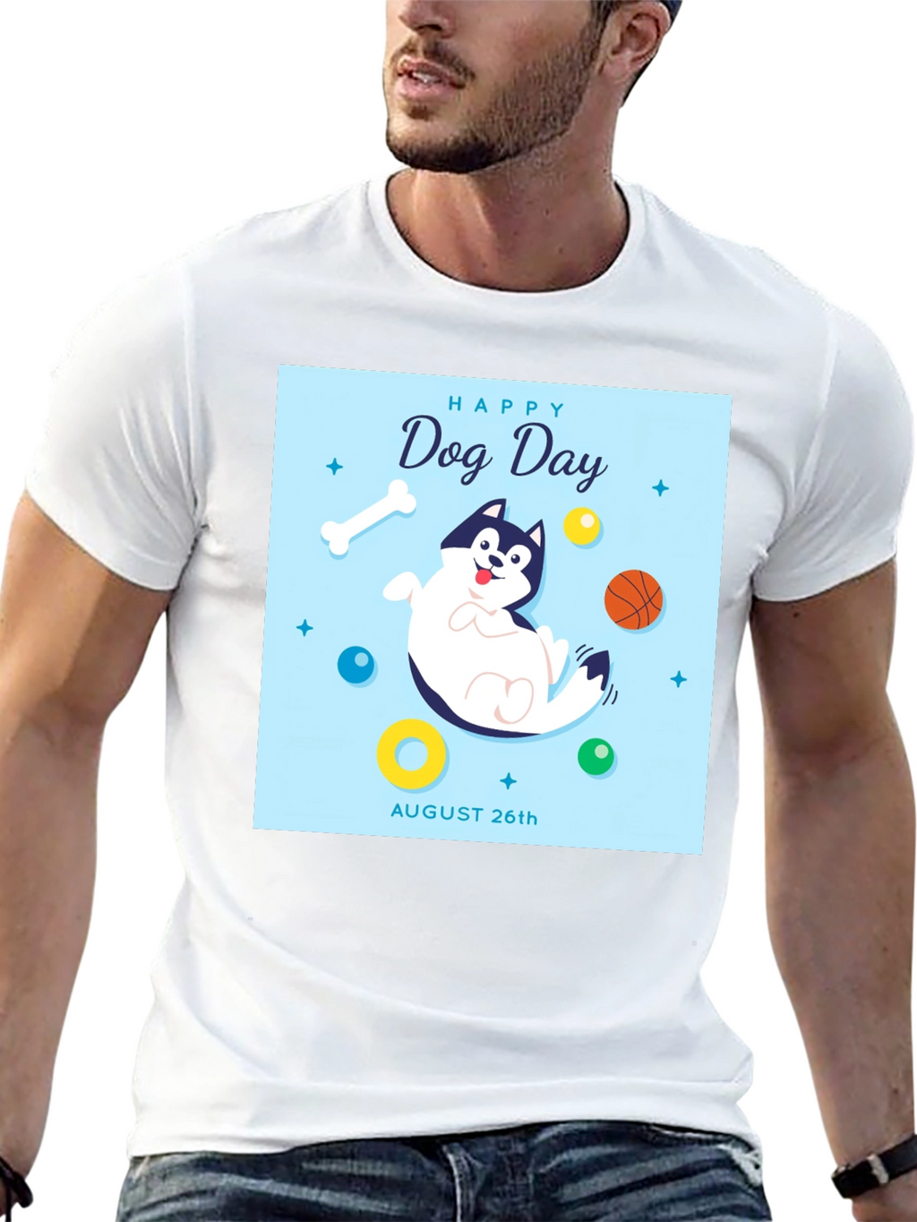 Happy Dog Day T-Shirt - August 26th