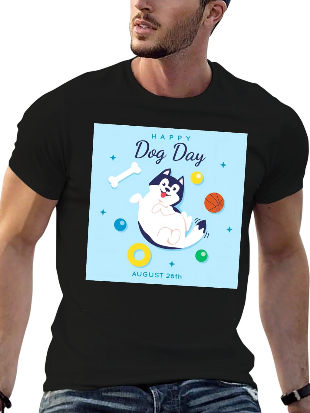 Happy Dog Day T-Shirt - August 26th