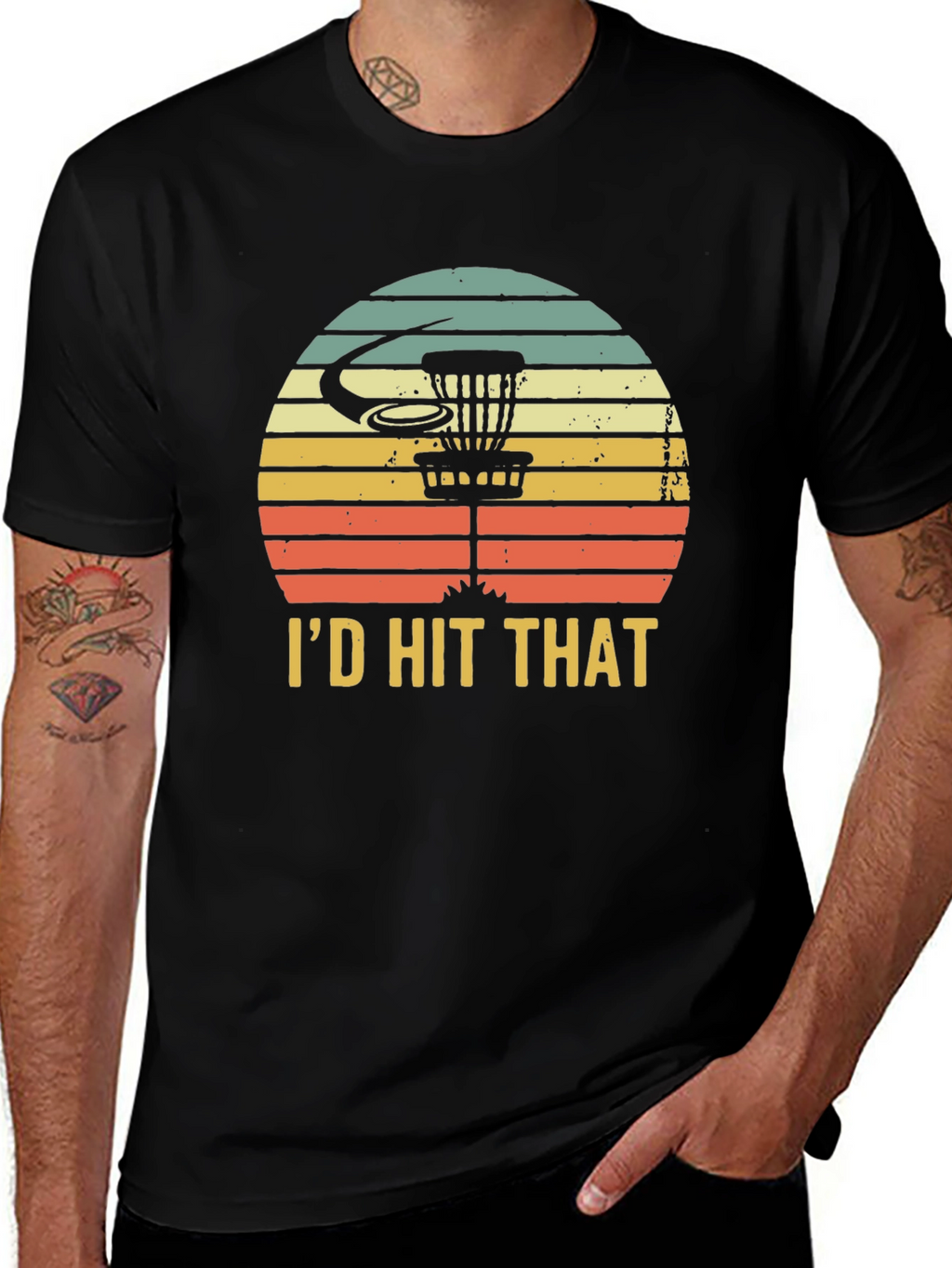 Id Hit That Disc Golf T-Shirt
