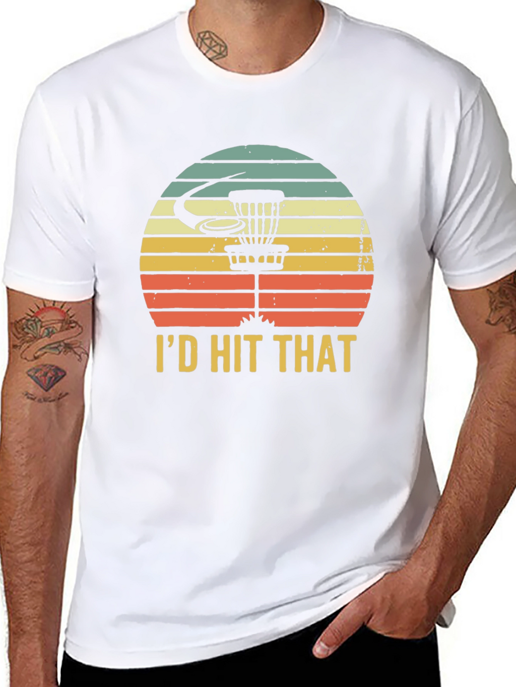 Id Hit That Disc Golf T-Shirt