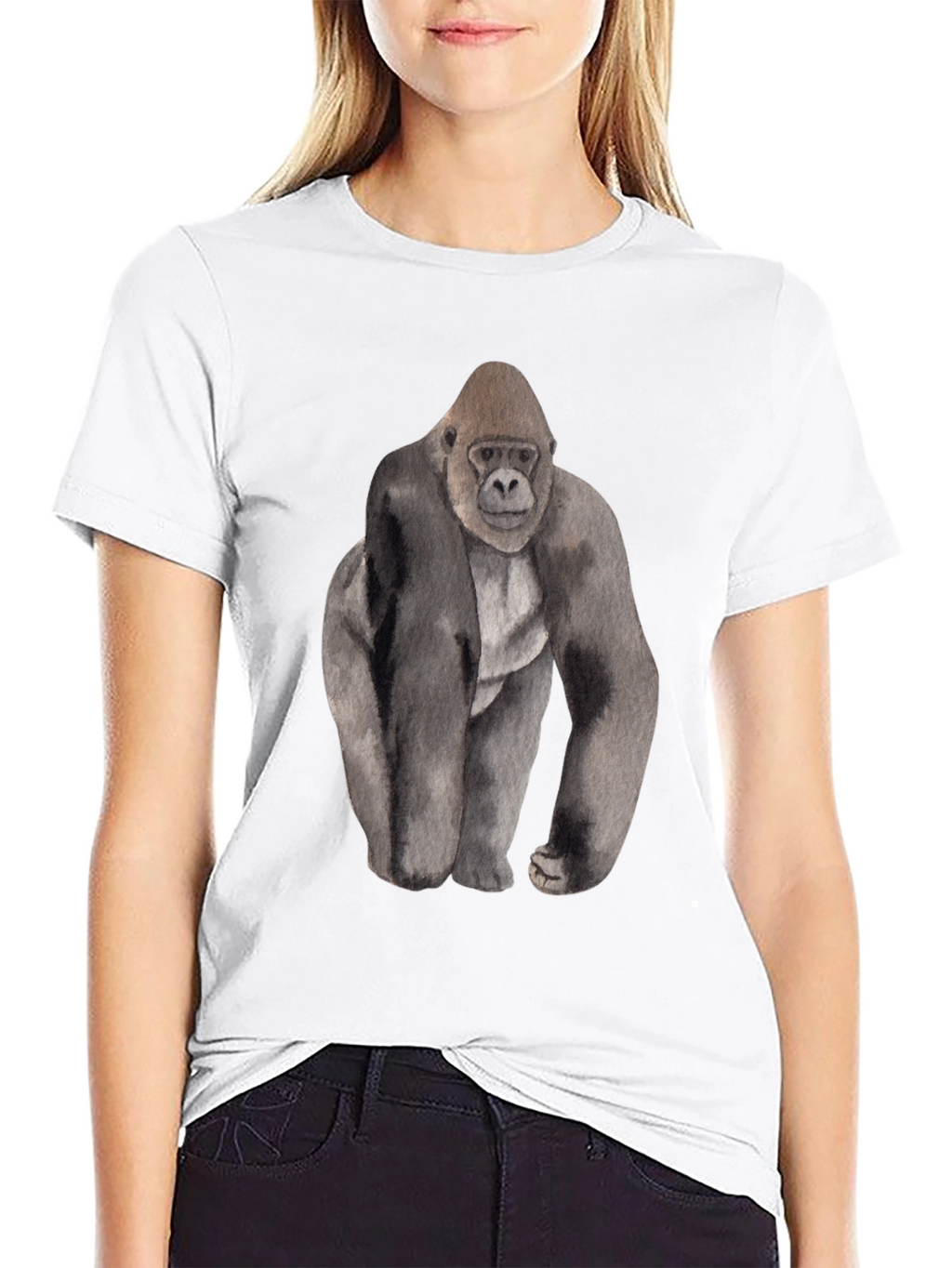 Gorilla Graphic T-Shirt - Classic Fit Soft Cotton