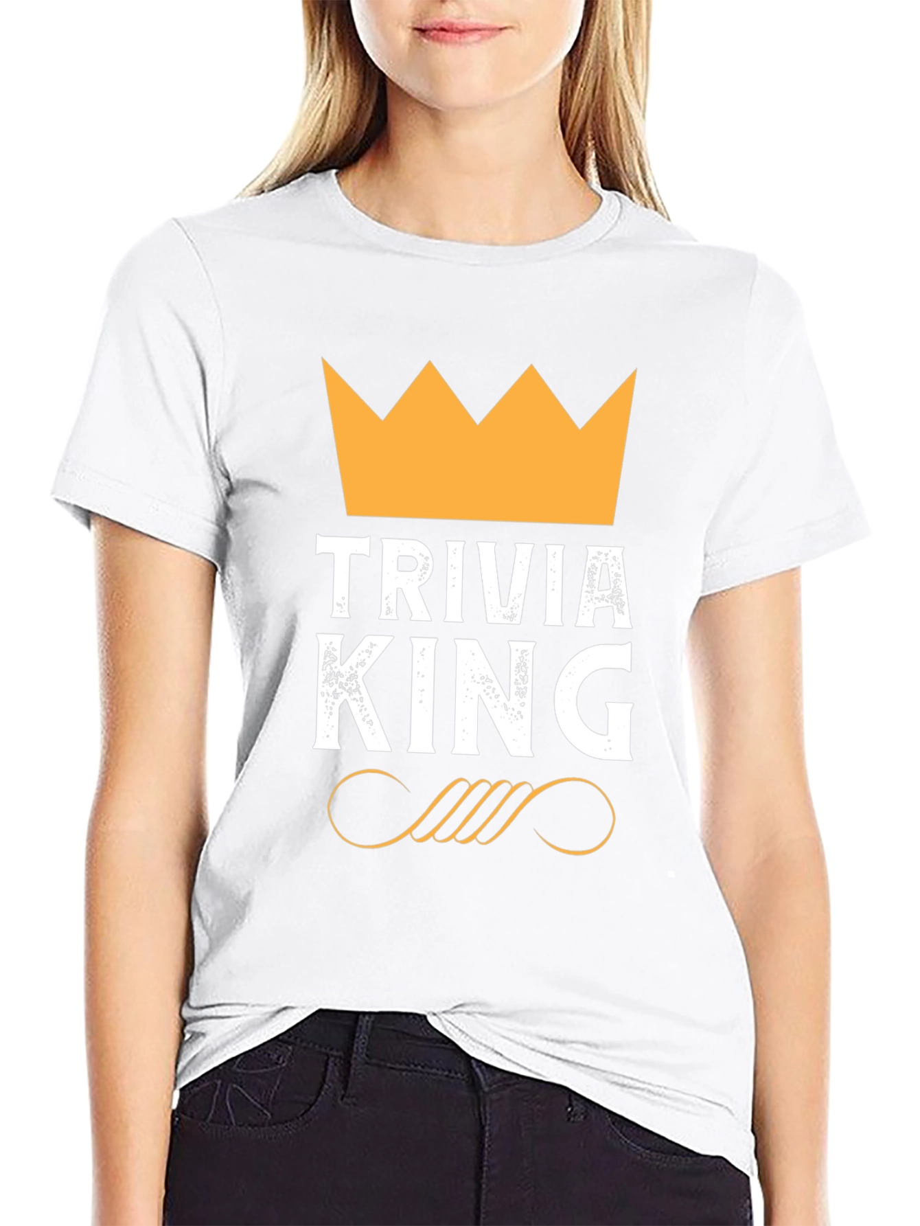Trivia King Graphic Tee - Fun Quiz Master Shirt