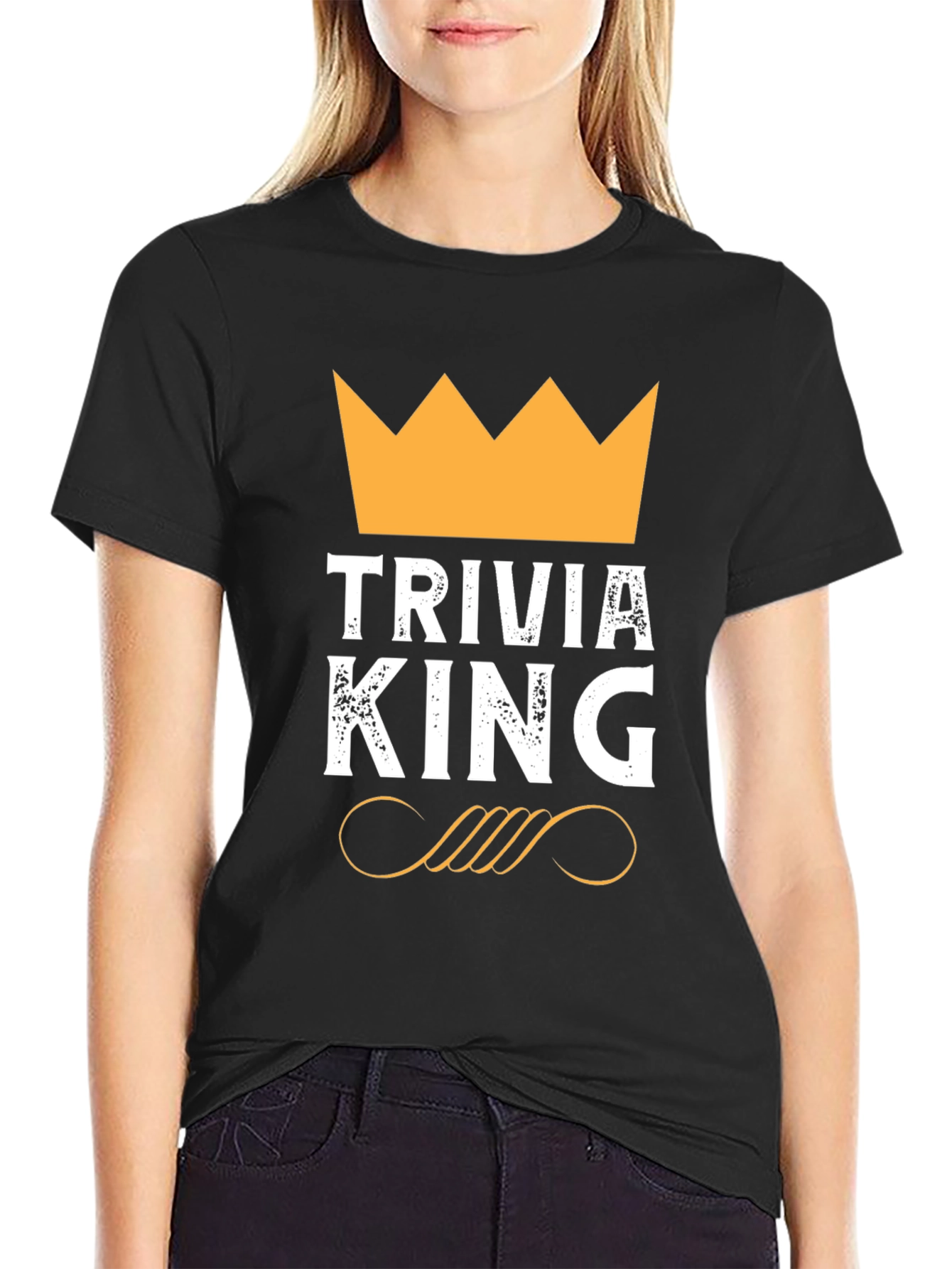 Trivia King Graphic Tee - Fun Quiz Master Shirt