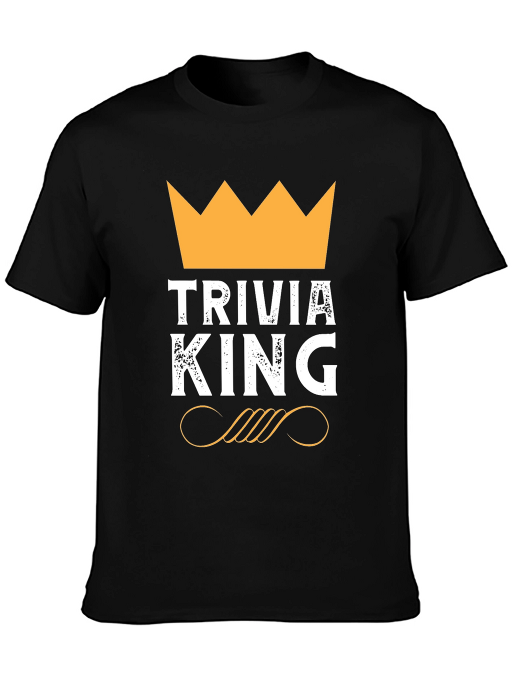 Trivia King Graphic Tee - Fun Quiz Master Shirt
